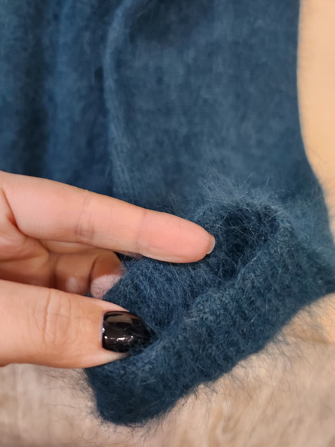 448) 리스트 list 앙고라 니트 상품이미지4