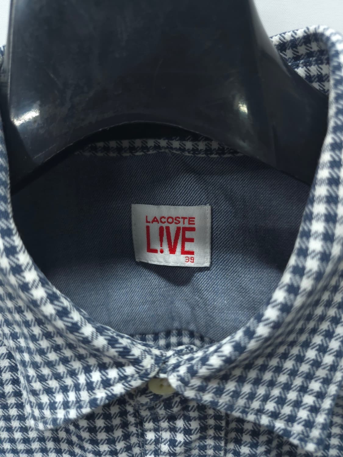 라코스테 여성 라이브 체크 긴팔 봄가을 셔츠(66~66반) 상품이미지4