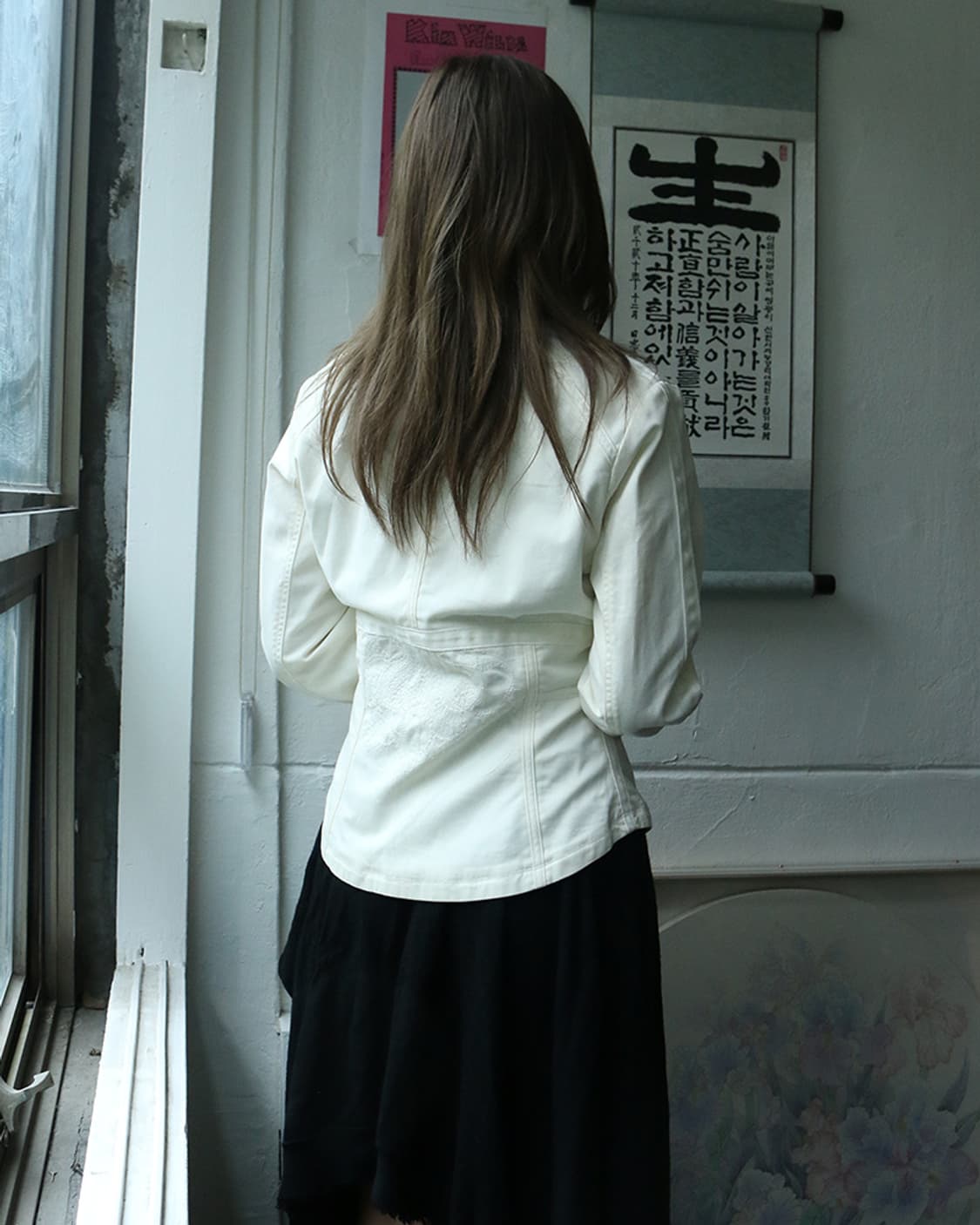 2000s 디젤 화이트 자켓 상품이미지2