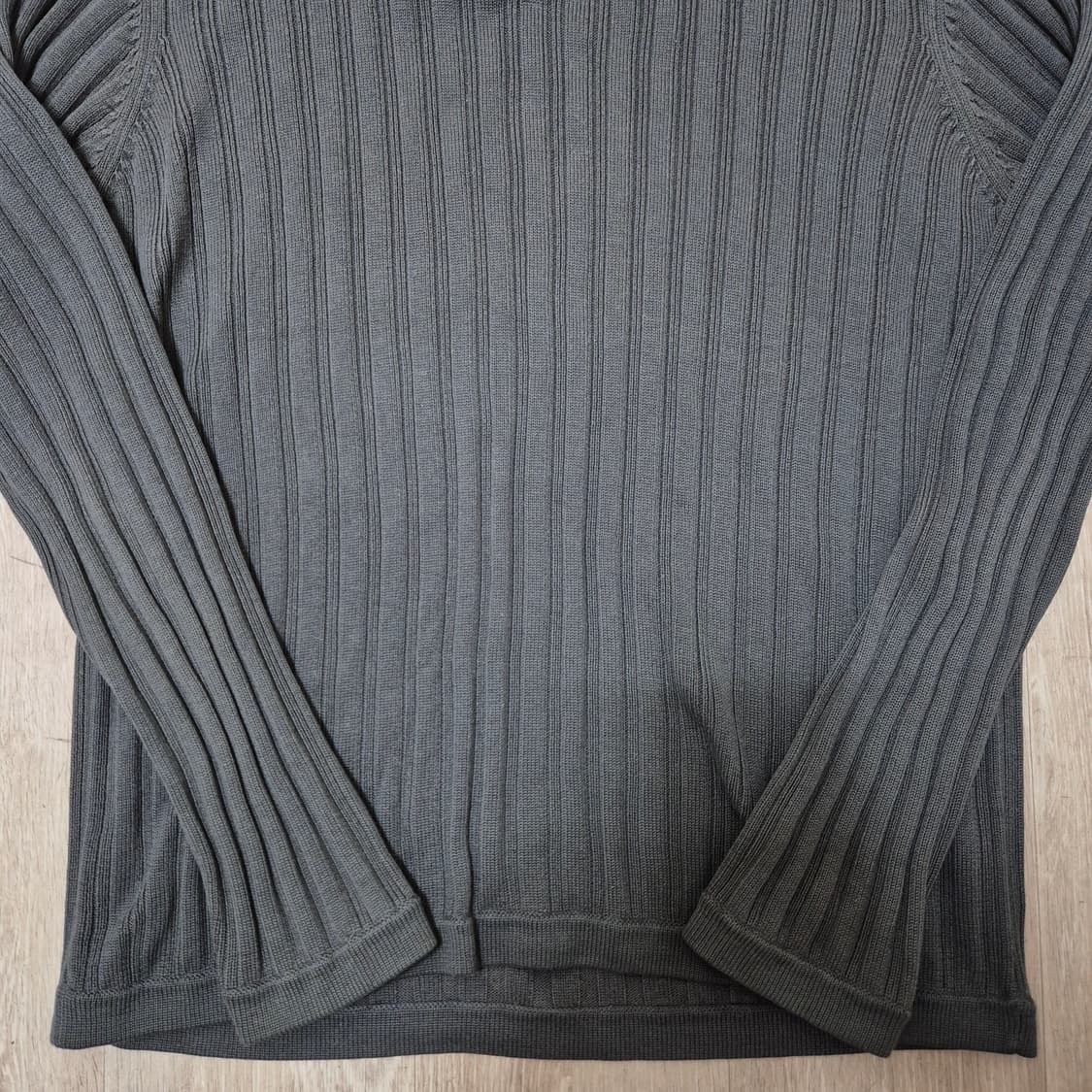 DKNY 진스 도나카란 여성 반집업 니트 상품이미지3