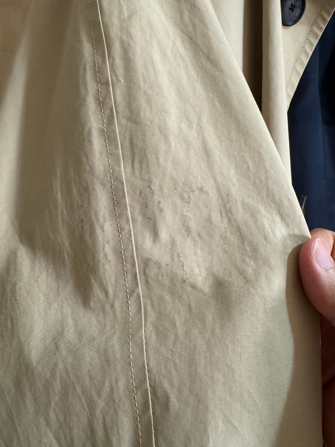 타임옴므 24ss 후드탈부착 트렌치코트 베이지 105 상품이미지8