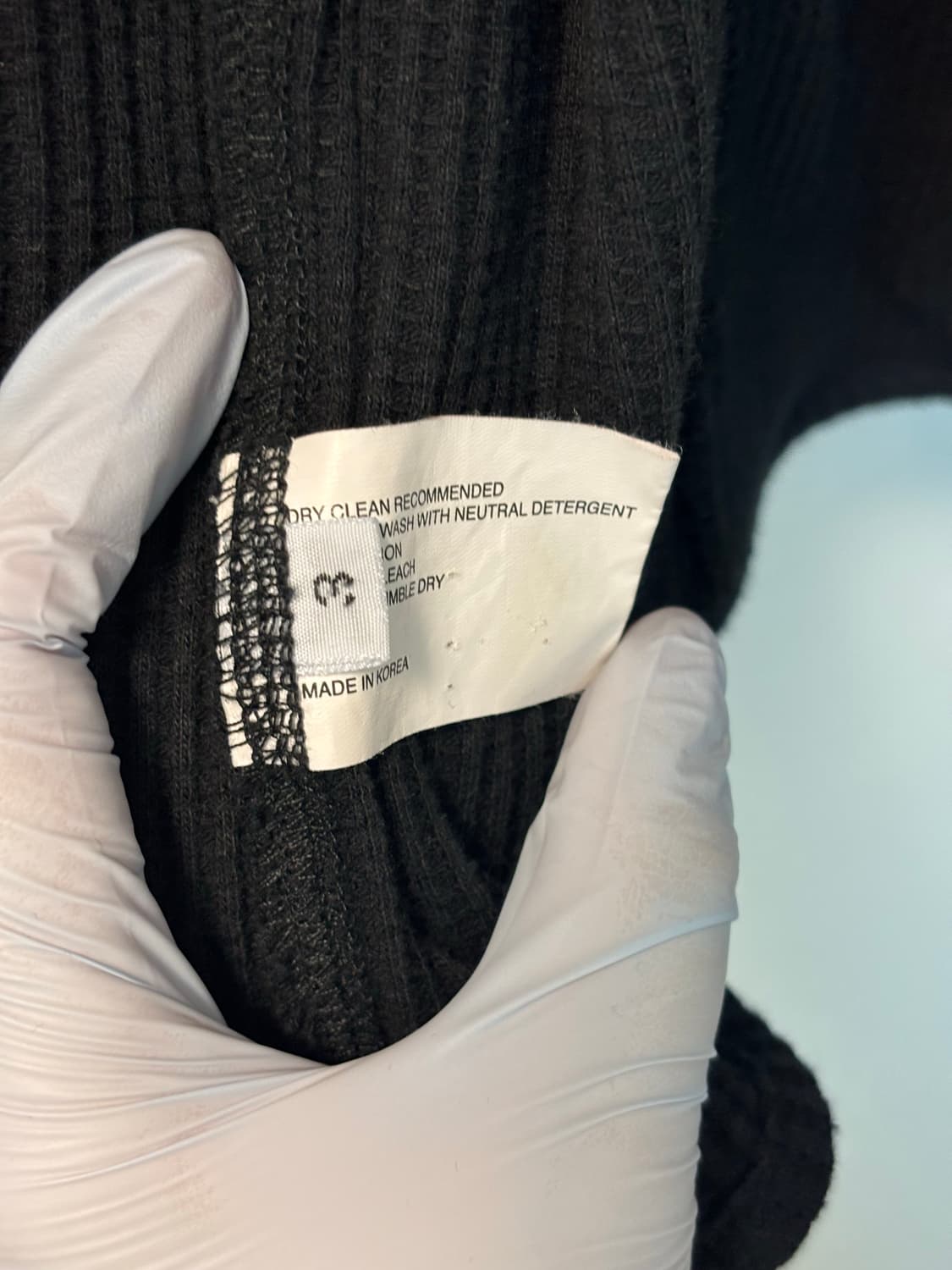 jichoiCOMFORT 24-001 WAFFLE ZIP HOODIE 상품이미지5