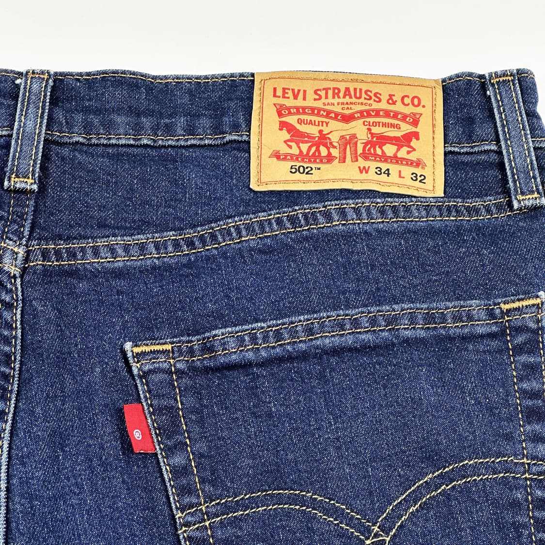 리바이스 502 오리지널 진청 데님 팬츠 (34인치) 상품이미지6