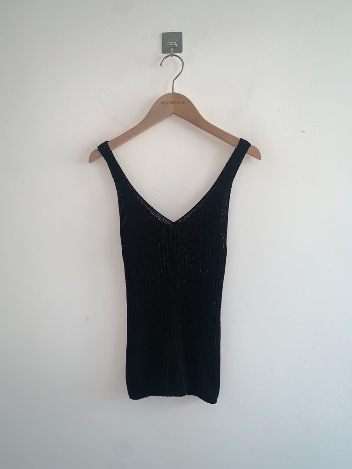 Knit v neck top 상품이미지1