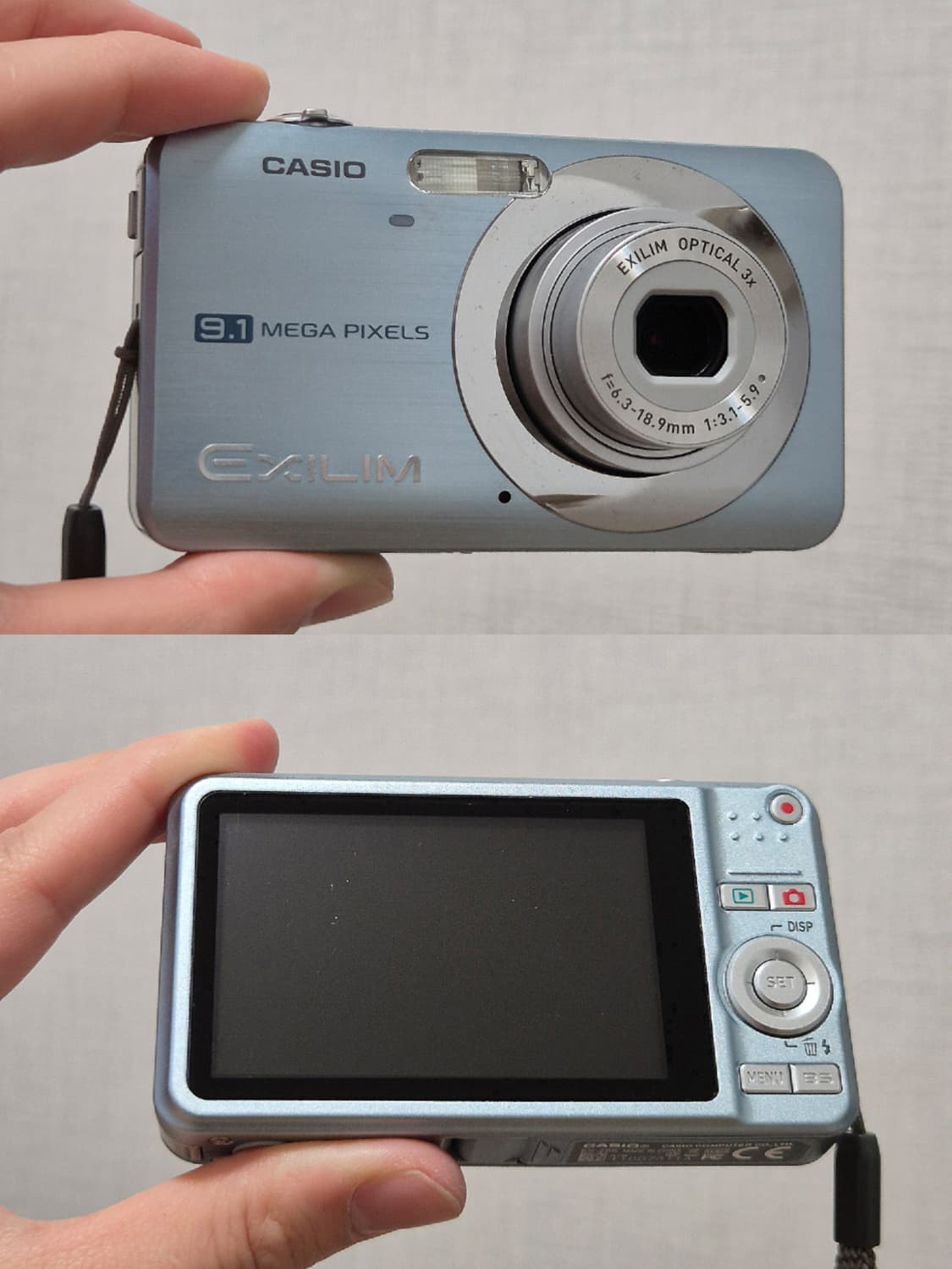 미품 풀박✨️프리지아픽📷 CASIO EXILIM Z85 블루✨ 상품이미지5