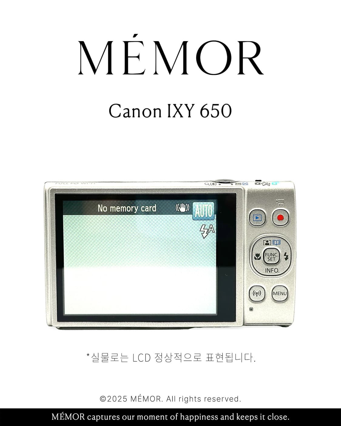 에스파윈터/켄달제너 사용🤍Canon IXY 650 캐논 디카 카메라  상품이미지5
