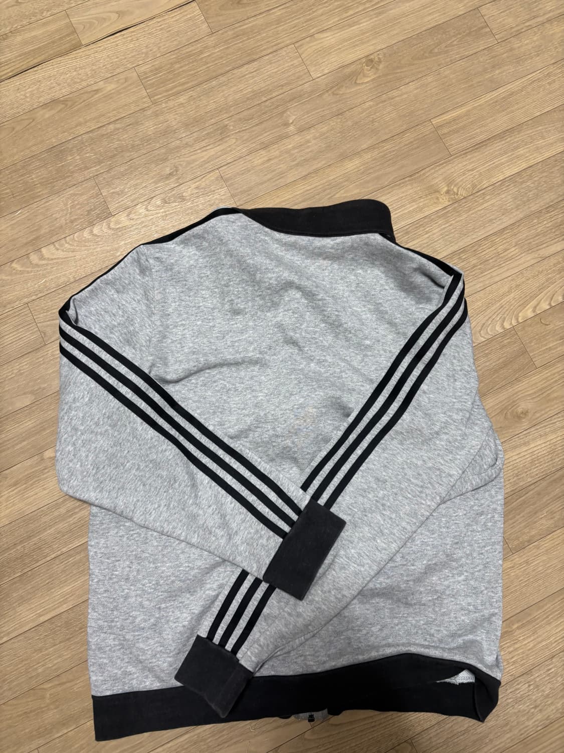 아디다스 코튼 트랙탑 회검 상품이미지5