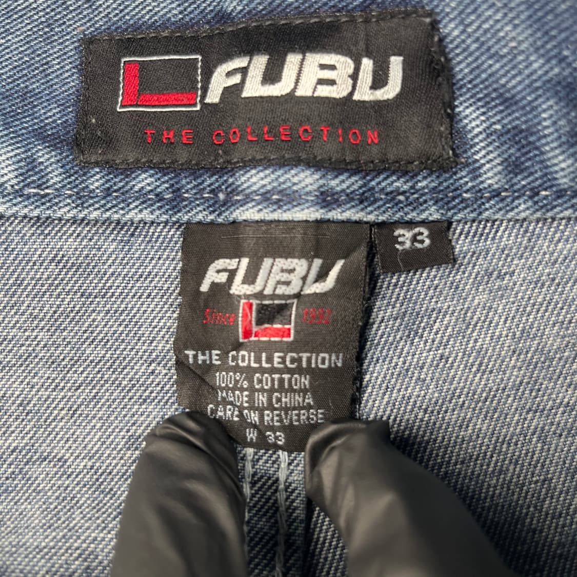 빈티지 Fubu 더콜렉션 배기 워크 데님 쇼츠 상품이미지3