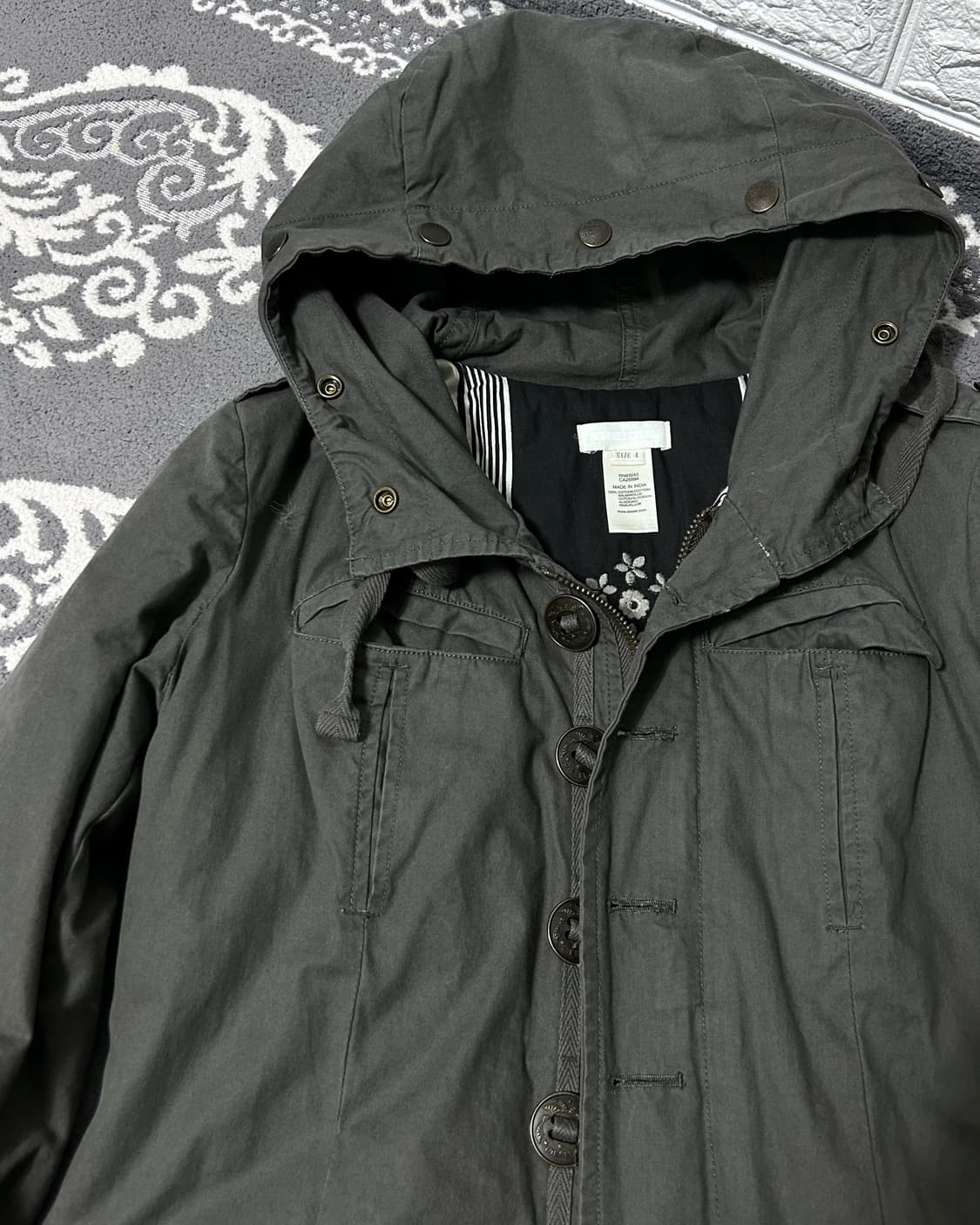 00’s Diesel Multi Buttons Military Coat 상품이미지2