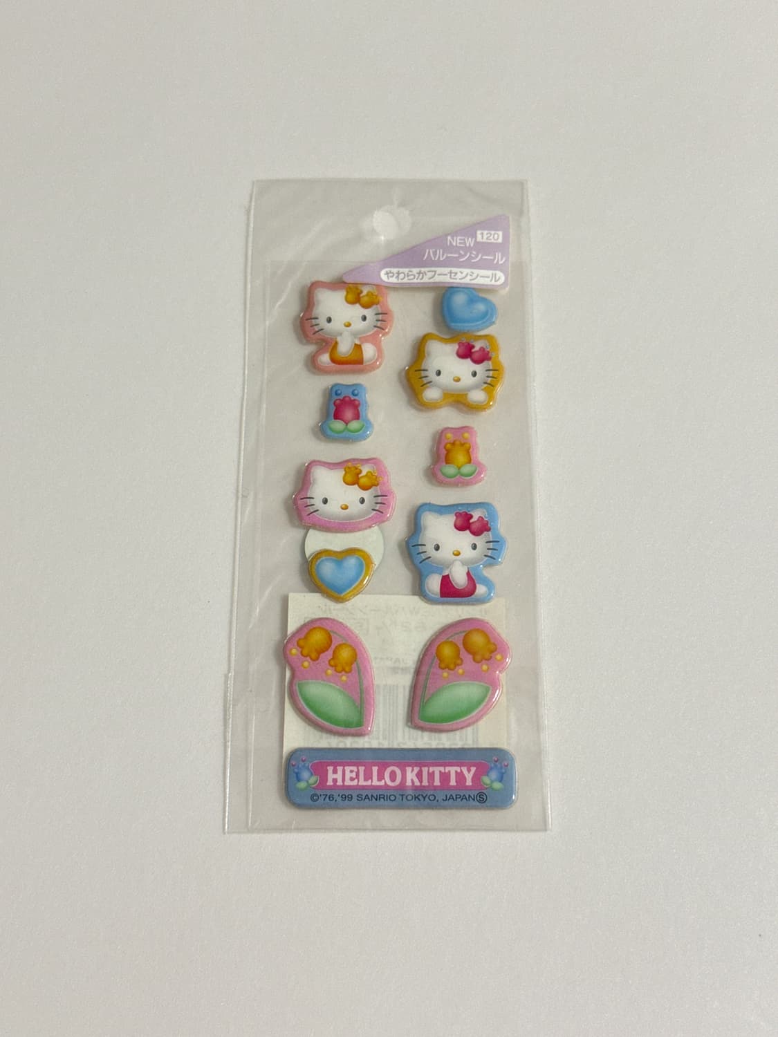 고전 키티 에폭시 스티커 튤립 상품이미지1