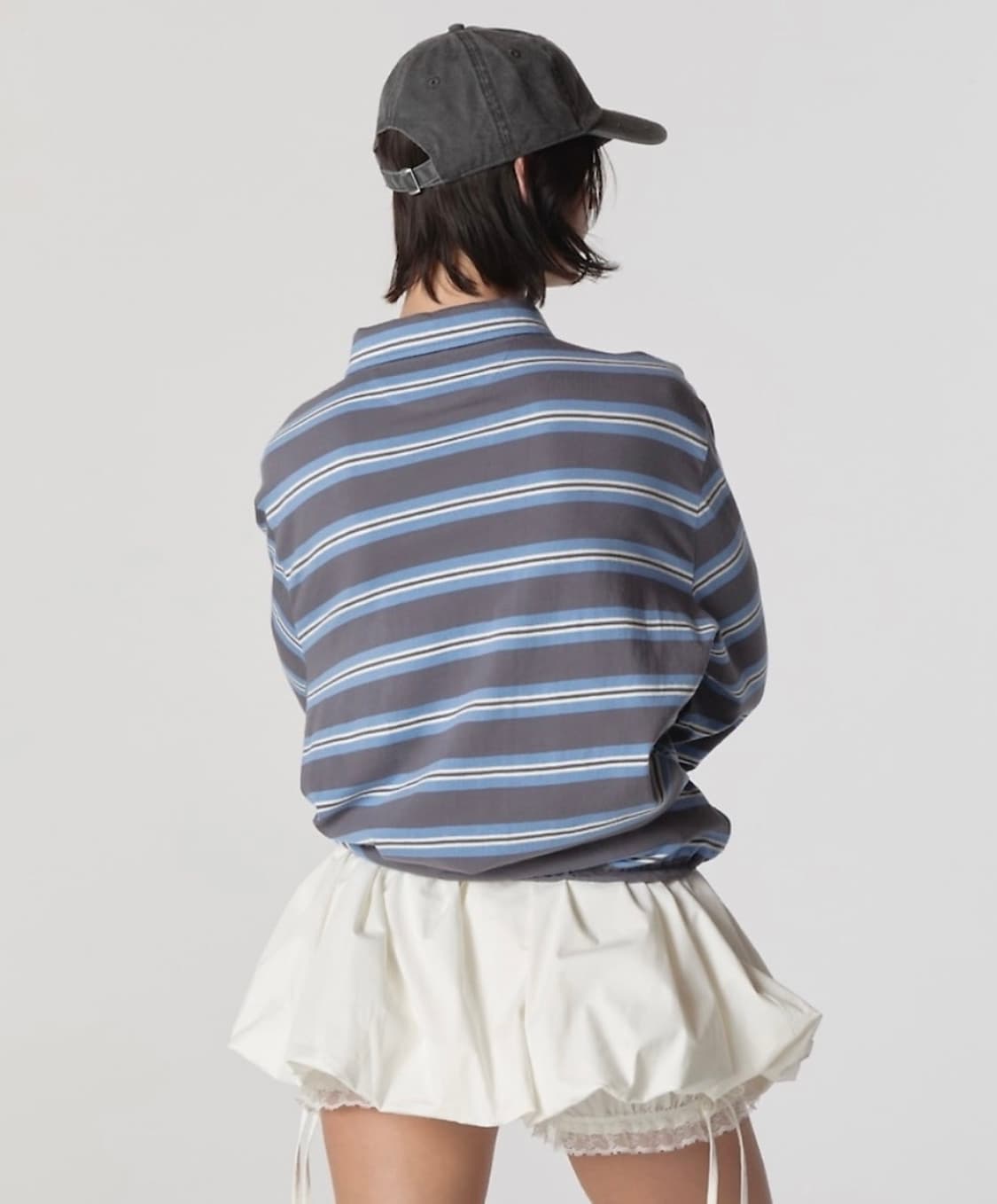 글로니 테리 피케이 롱슬리브 glowny 티셔츠 상품이미지2