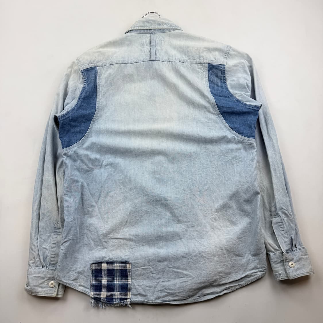 FDMTL 패치워크 데님 셔츠 상품이미지6