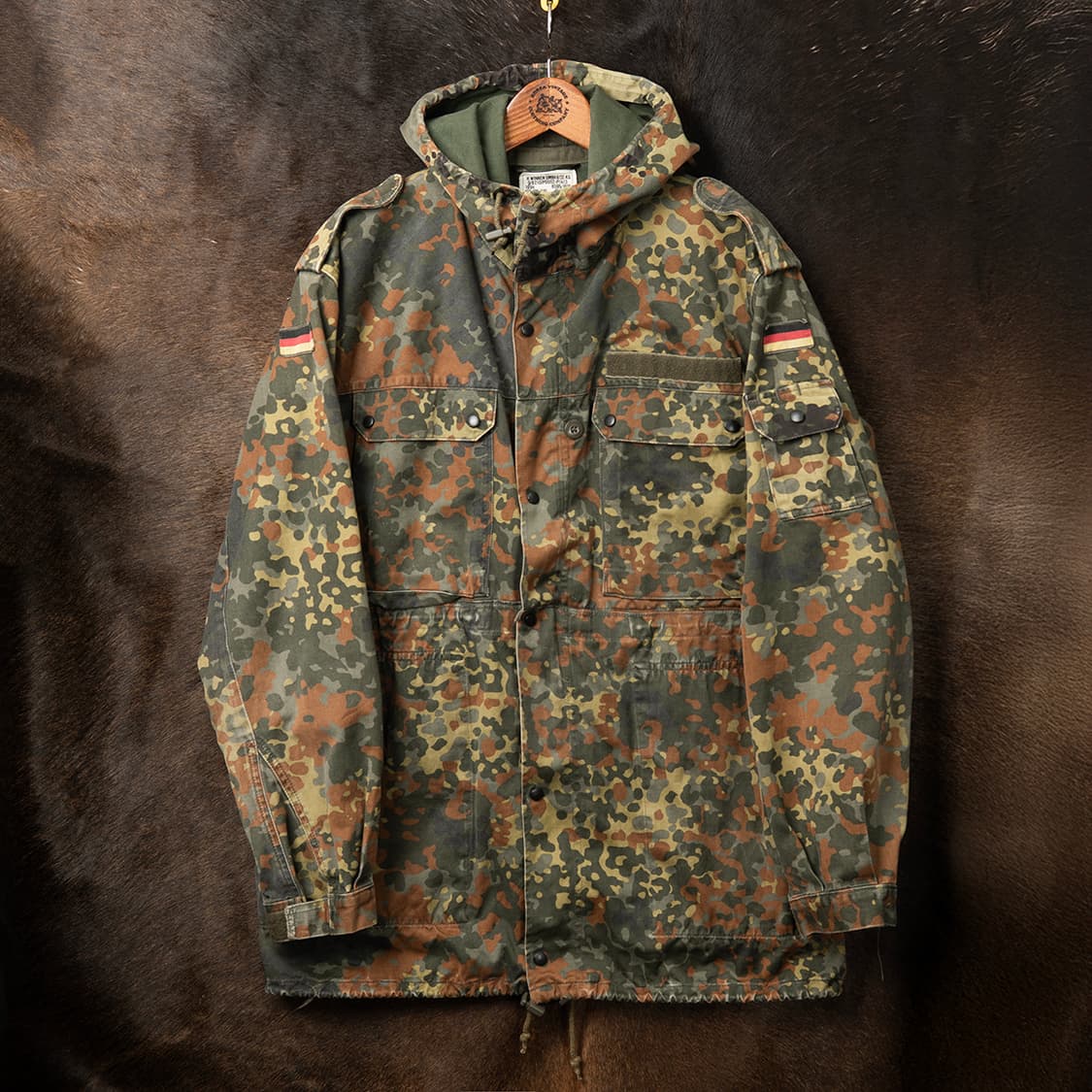 [105] 90s 독일군 오리지널 밀리터리 플렉탄 파카  상품이미지1