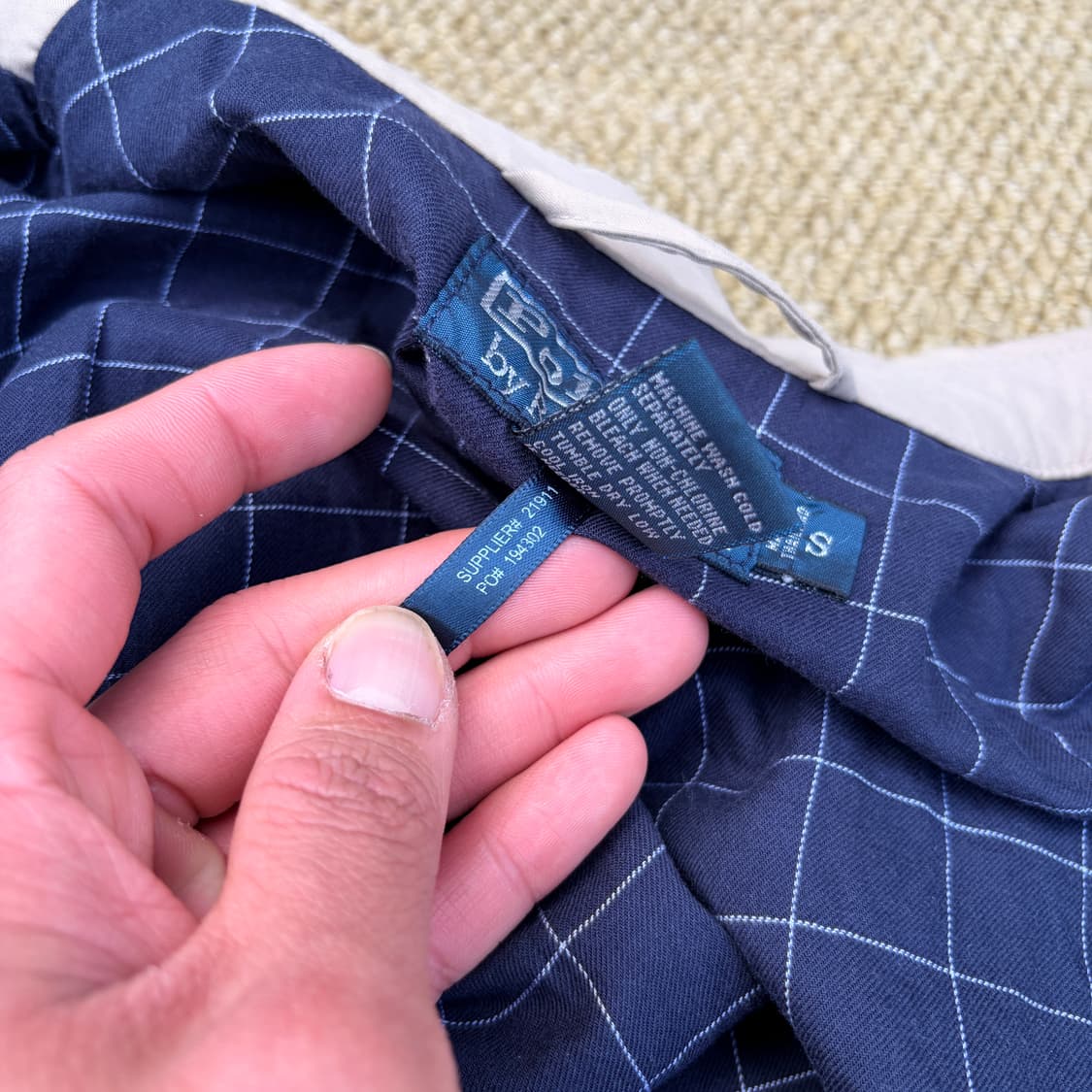 폴로 랄프로렌 베이지 바이스윙 자켓 상품이미지6