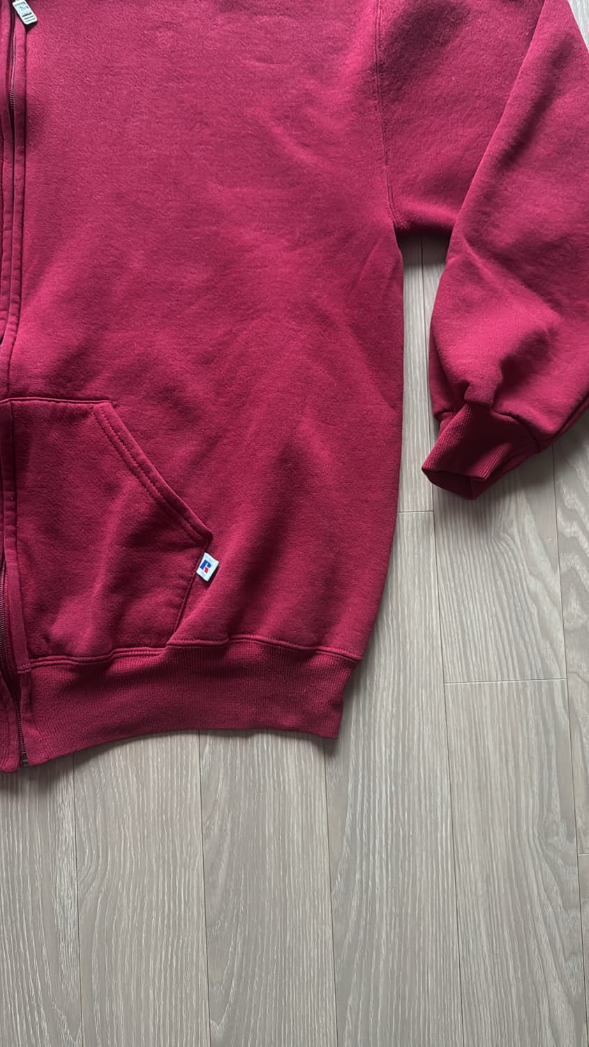 90s 러셀 애슬레틱 후드 집업 상품이미지3