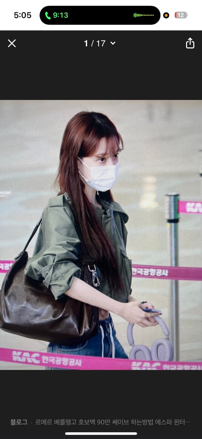 르메르 베를랭고 호보백 다크 브라운 상품이미지9