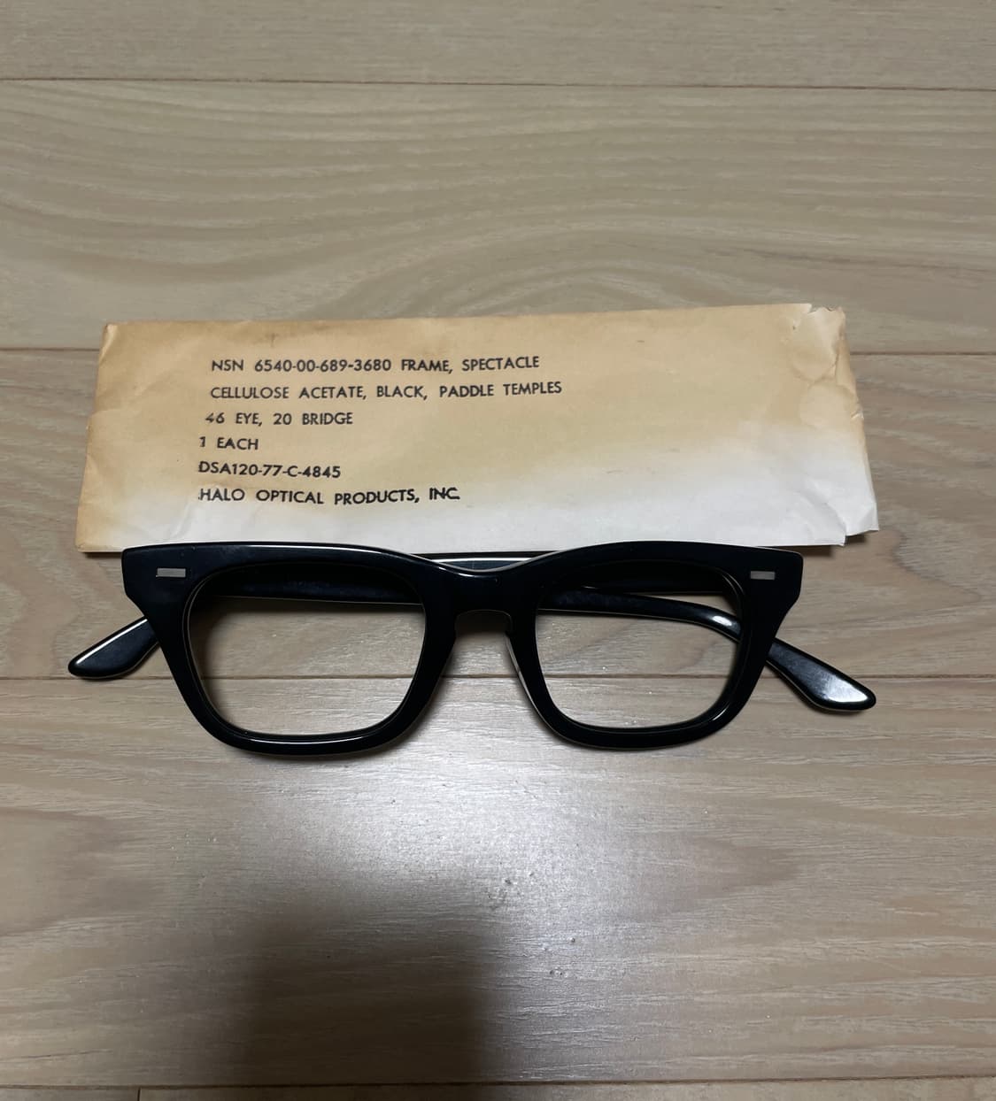 halo optical uss 빈티지 안경 팝니다 상품이미지1