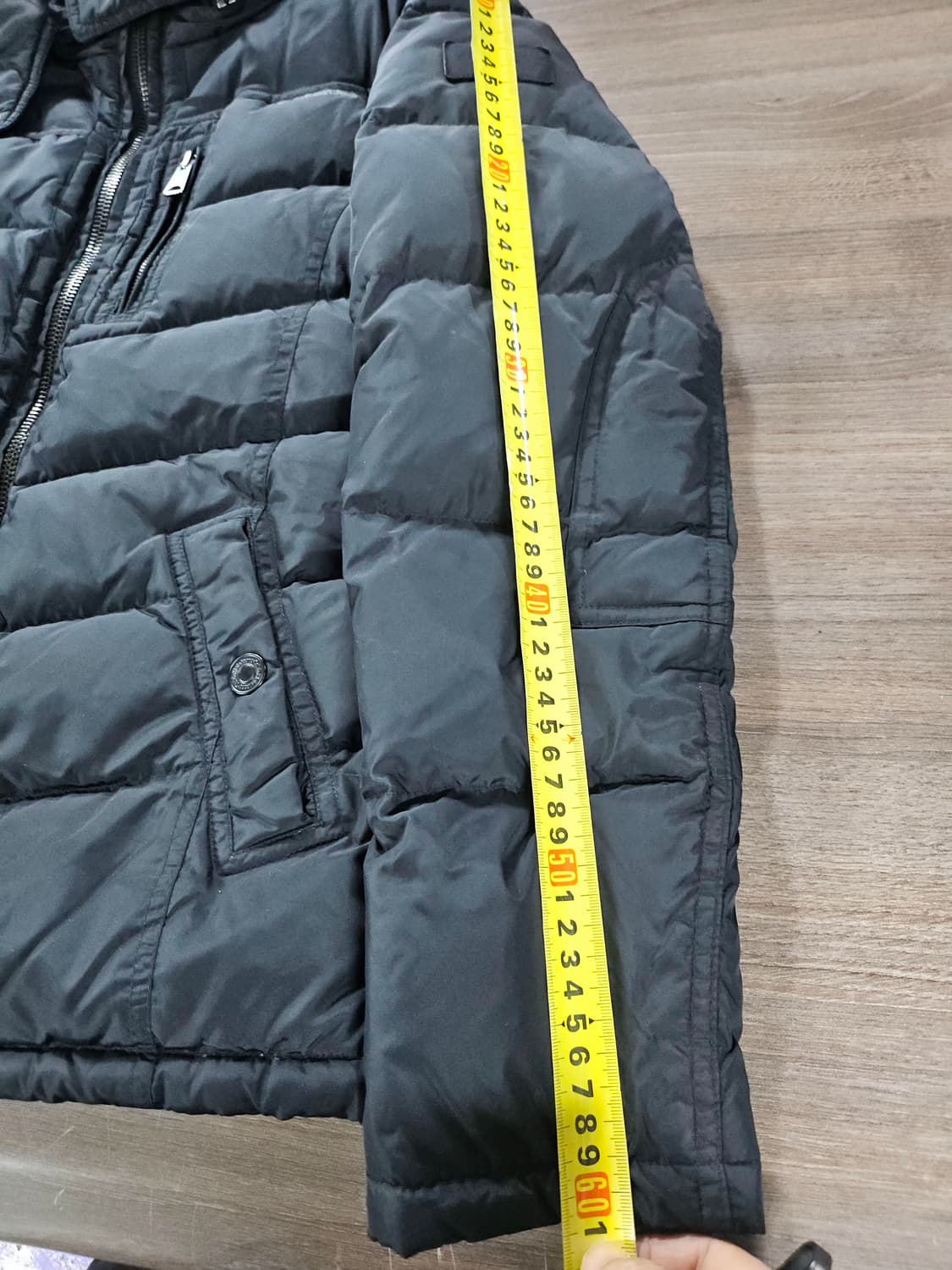 캘빈클라인 블랙 후드 패딩 점퍼 S 상품이미지8