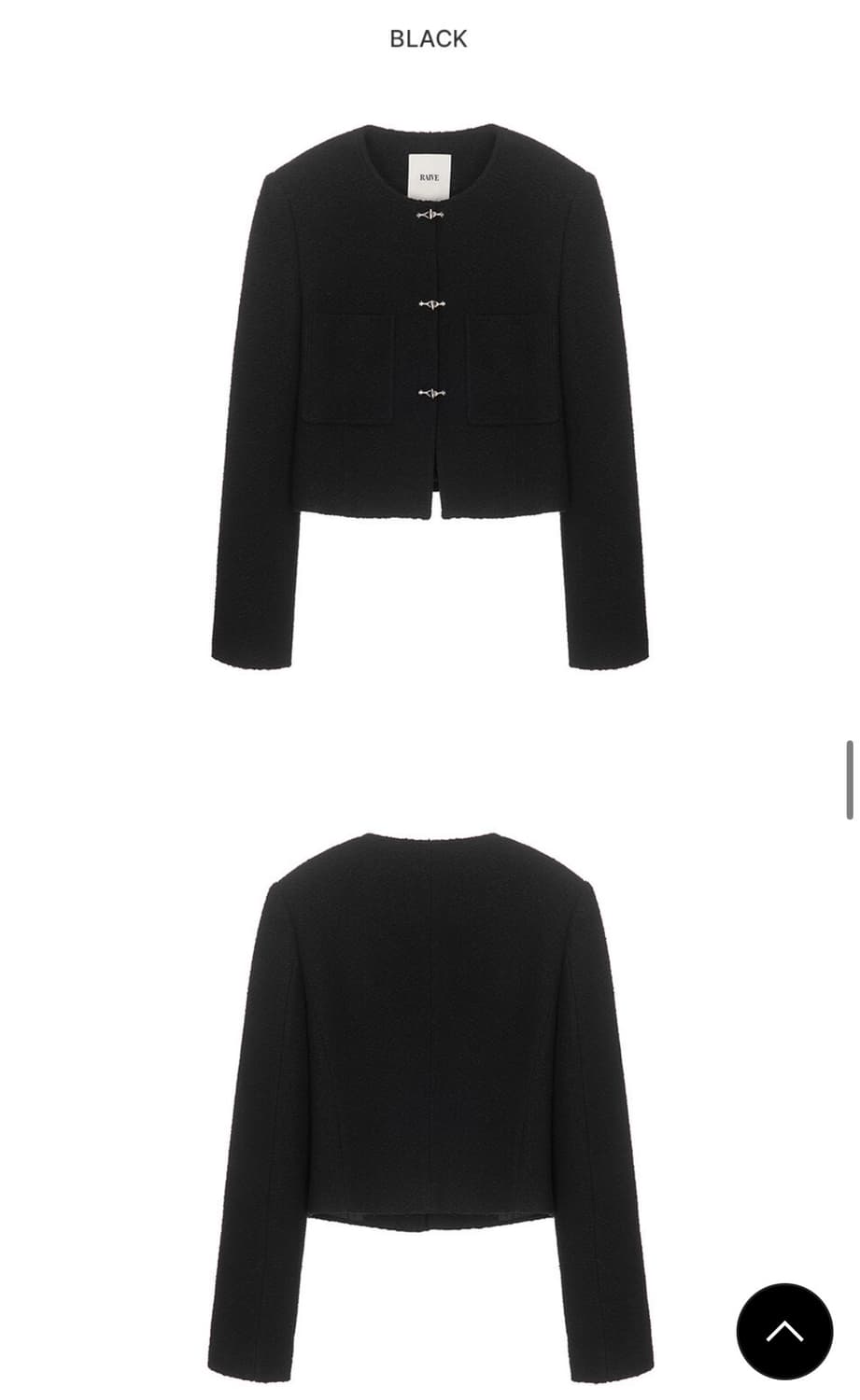 [RAIVE] Tweed Jacket 레이브 트위드 자켓 상품이미지2