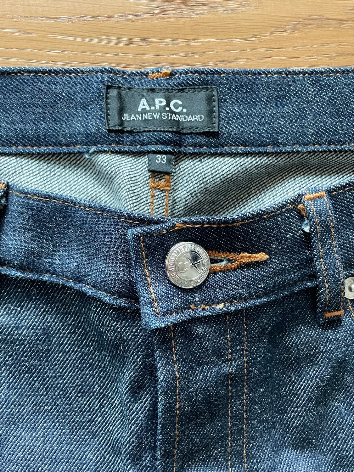 APC 뉴스탠다드 데님 33사이즈 상품이미지2