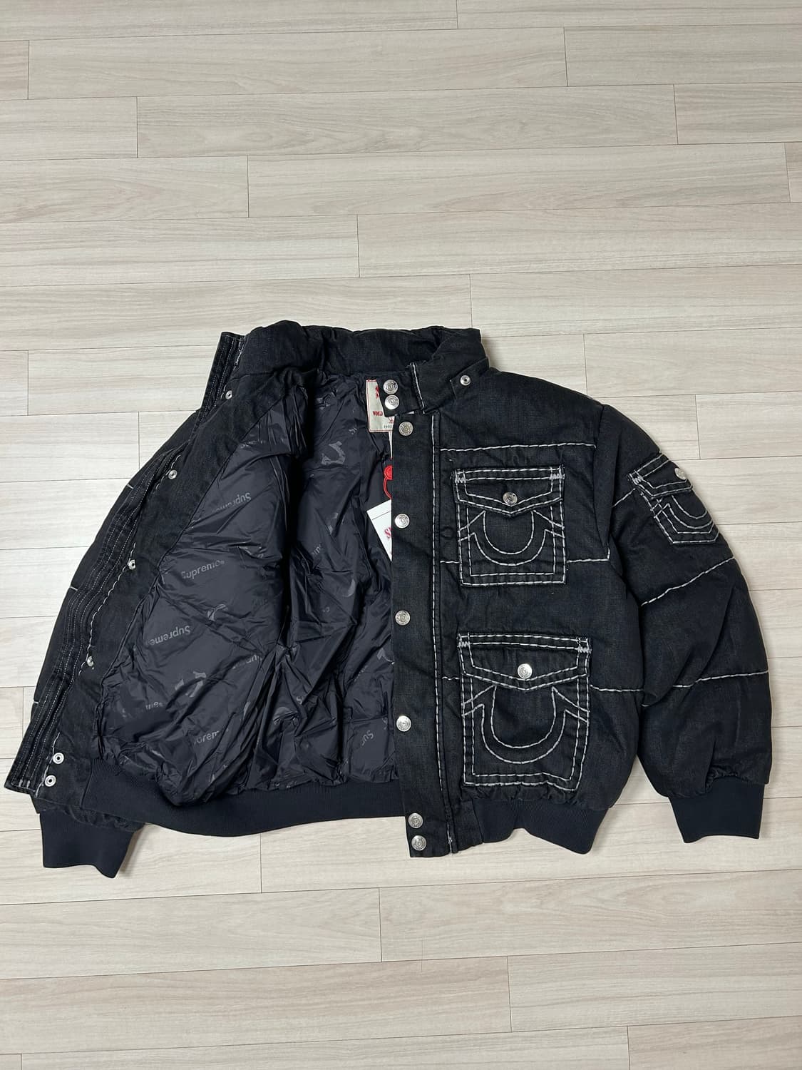 (L) 슈프림x트루릴리전 퍼퍼 자켓 - 25fw 상품이미지5