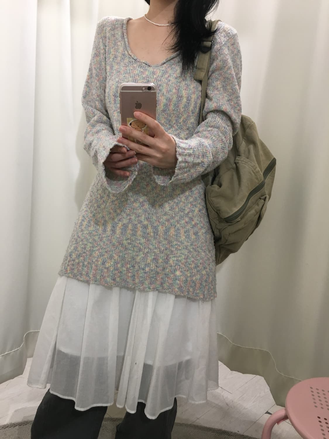 White midi skirt 상품이미지6