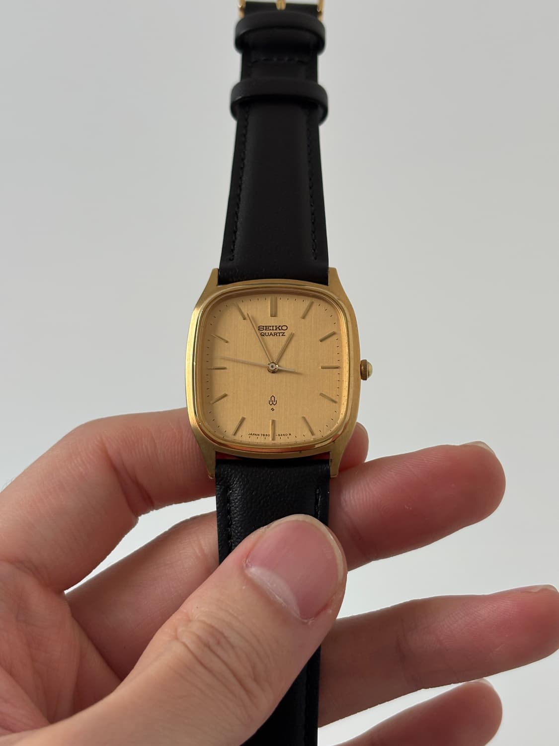 1980s Chariot Gold Square Quartz 상품이미지3