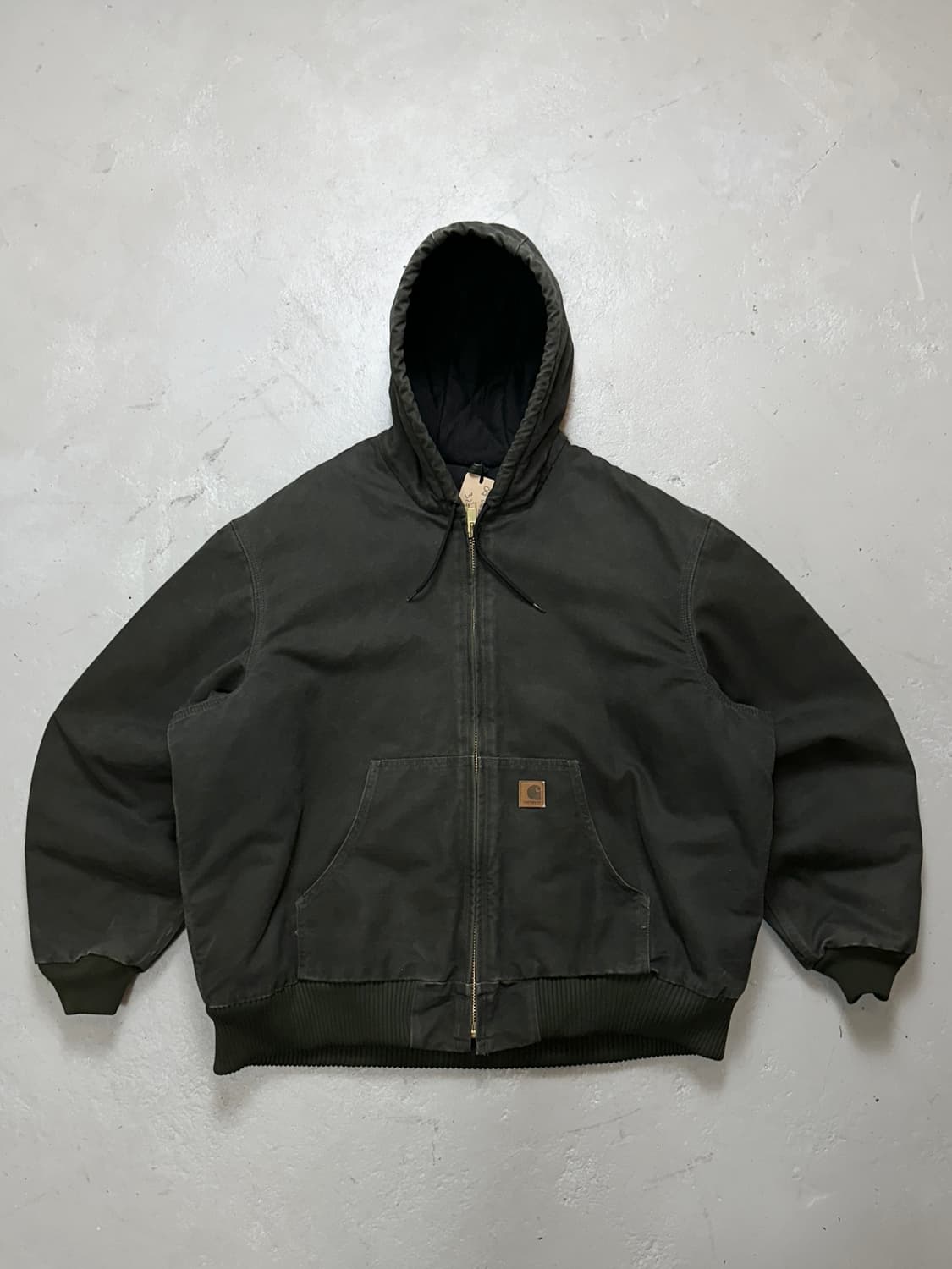 OG 칼하트 J130 액티브 자켓 MOS 칼하트 모스그린 자켓 상품이미지2
