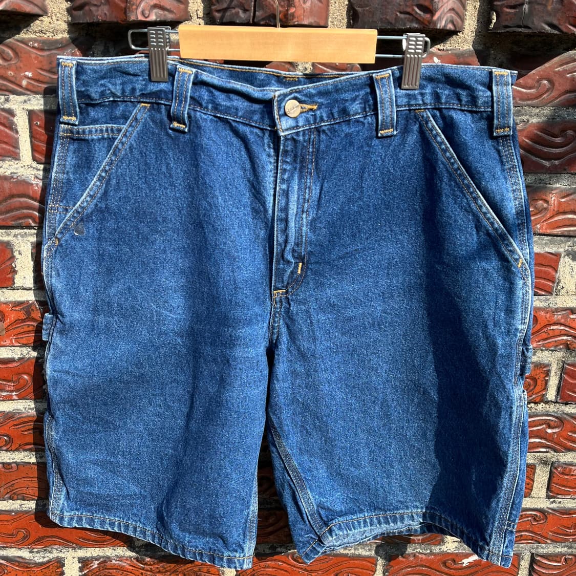 칼하트 정품 데님 반바지 쇼츠 청 바지 상품이미지3