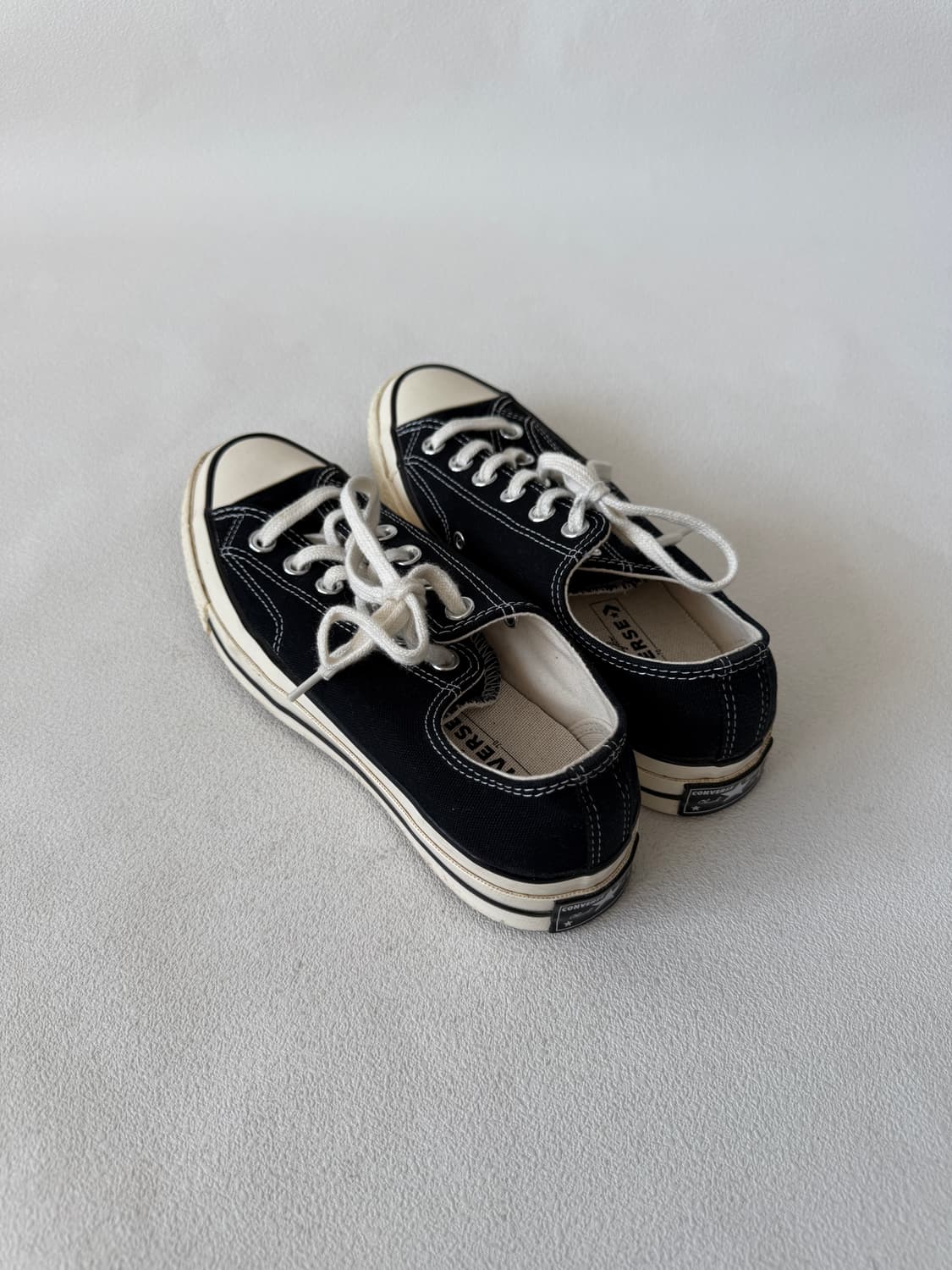 [250]컨버스(CONVERSE) 척테일러 로우 블랙 상품이미지4