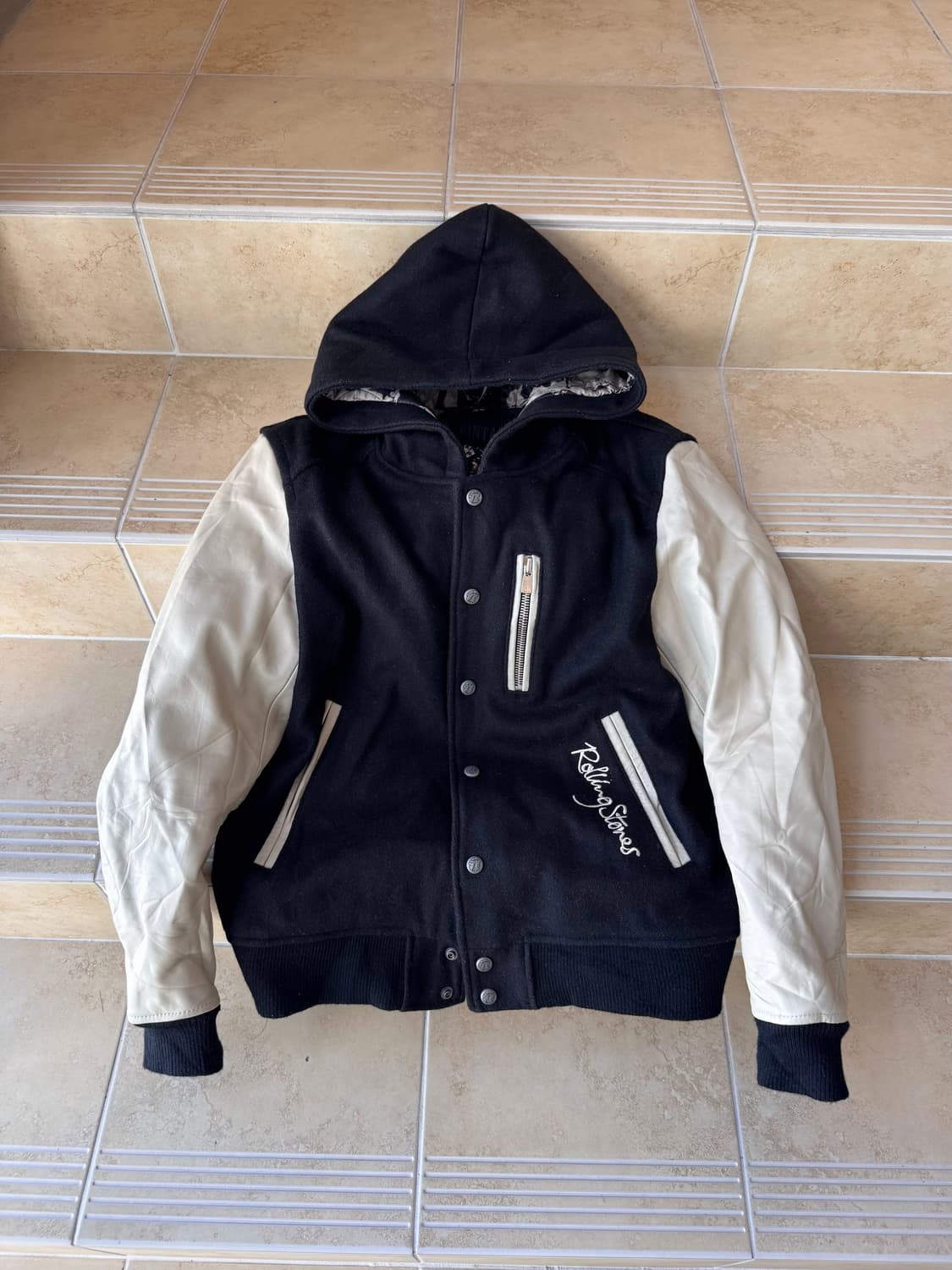 잭로즈 x 롤링스톤즈 베이스볼 자켓 상품이미지2