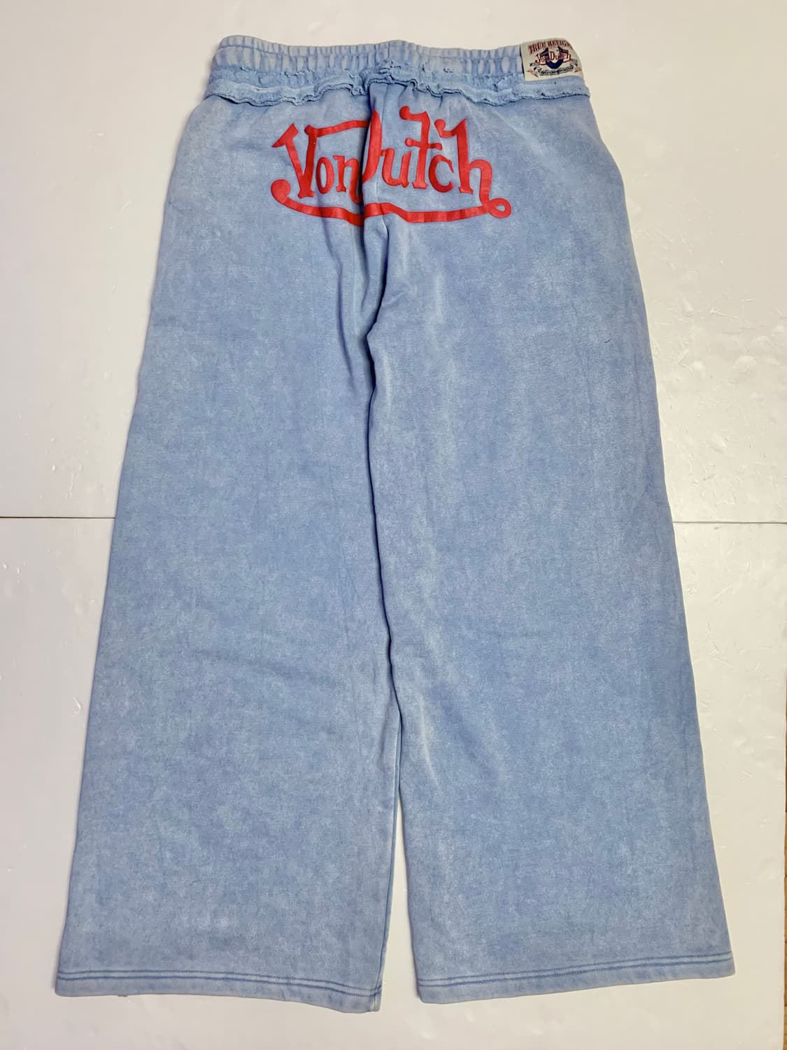 트루 릴리젼 X 본더치 워시드 와이드 스웻팬츠 상품이미지7