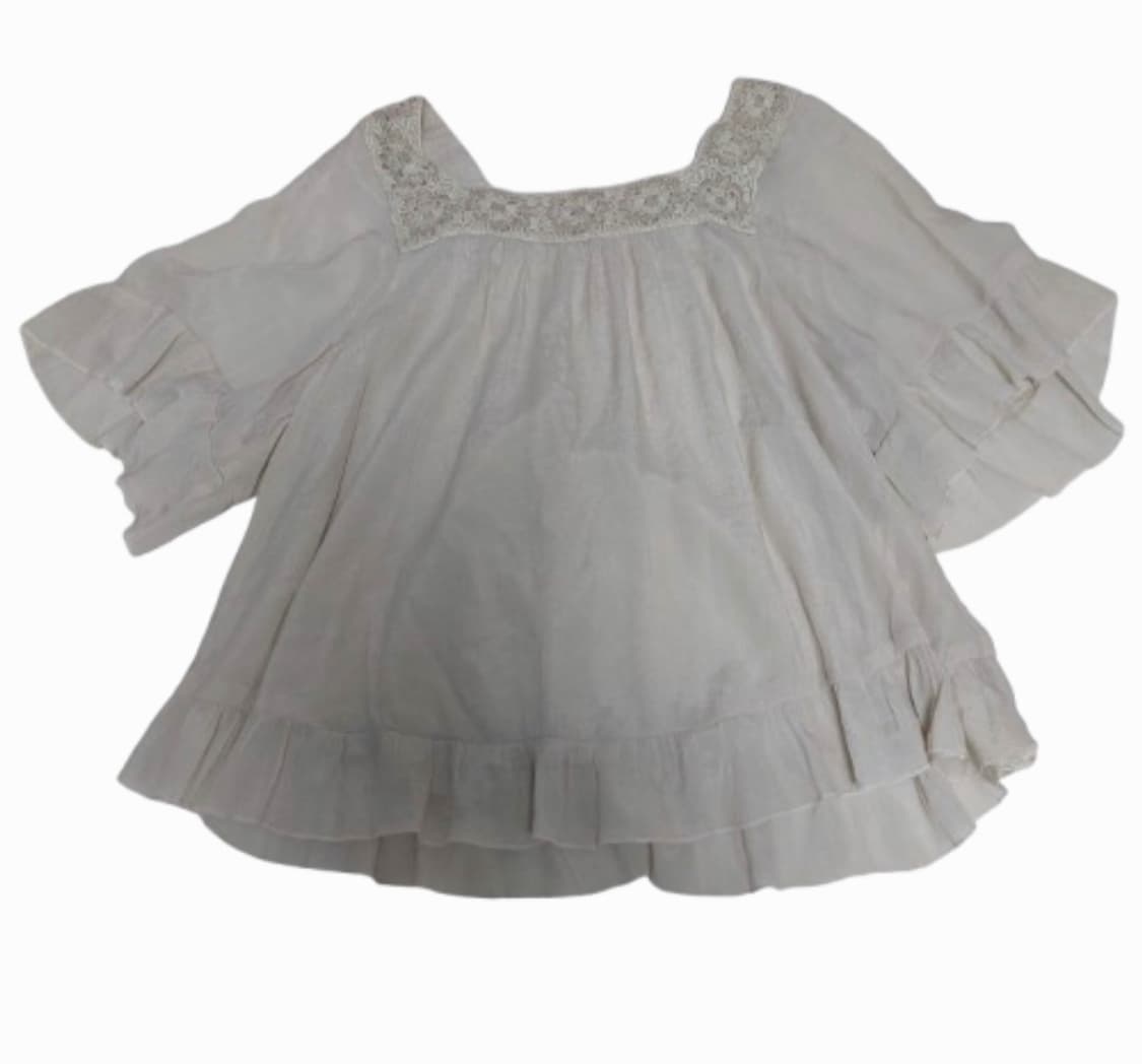 모리걸 보헤미안 히피 페어리 레이어드 블라우스 상품이미지1