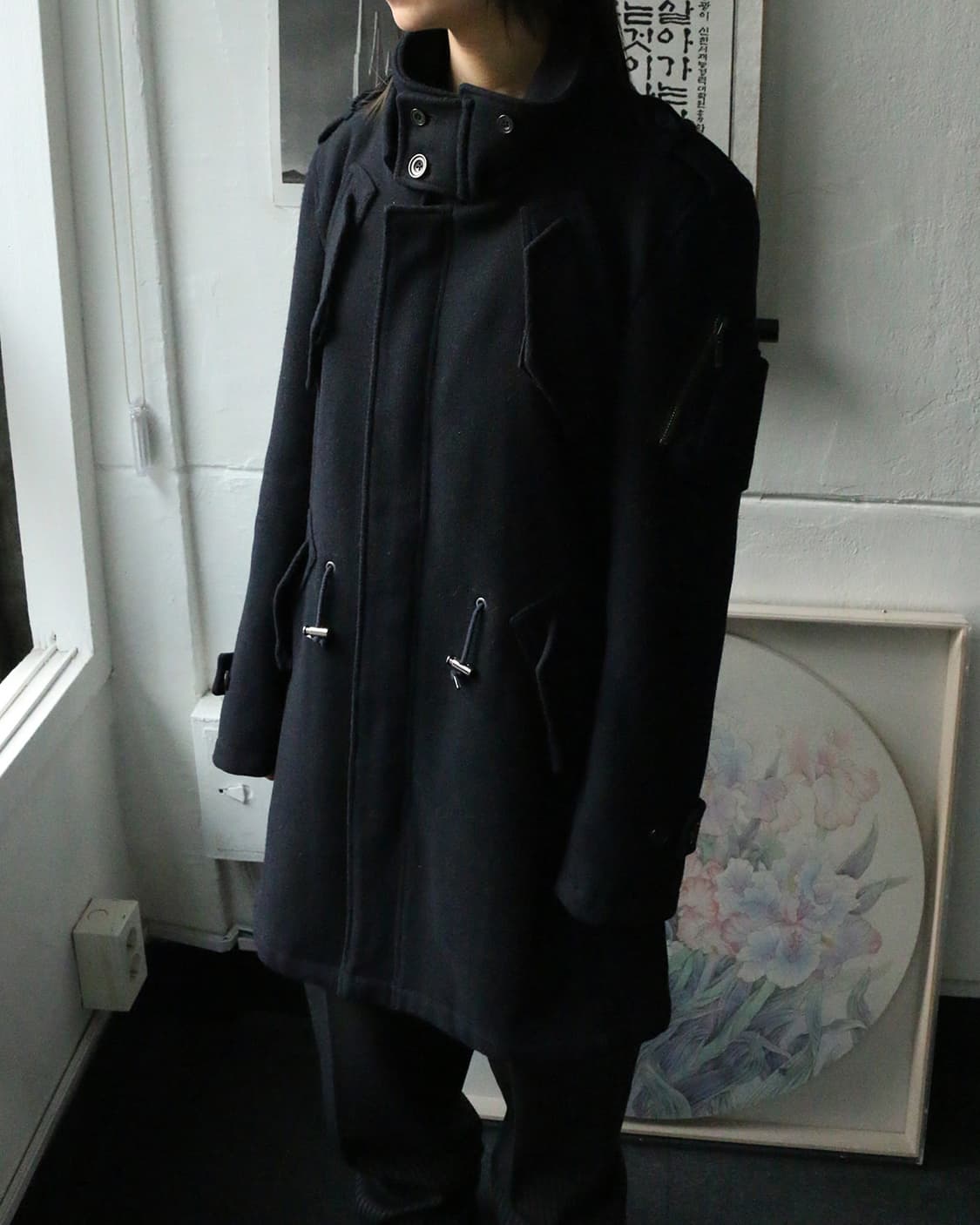 토네이도 마트 유틸리티 울 피코트 상품이미지2