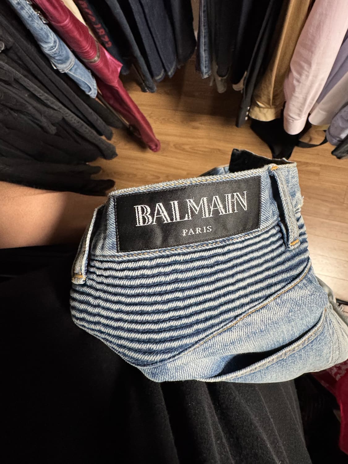 발망 디스트로이드 연청 바이커진 30 상품이미지6