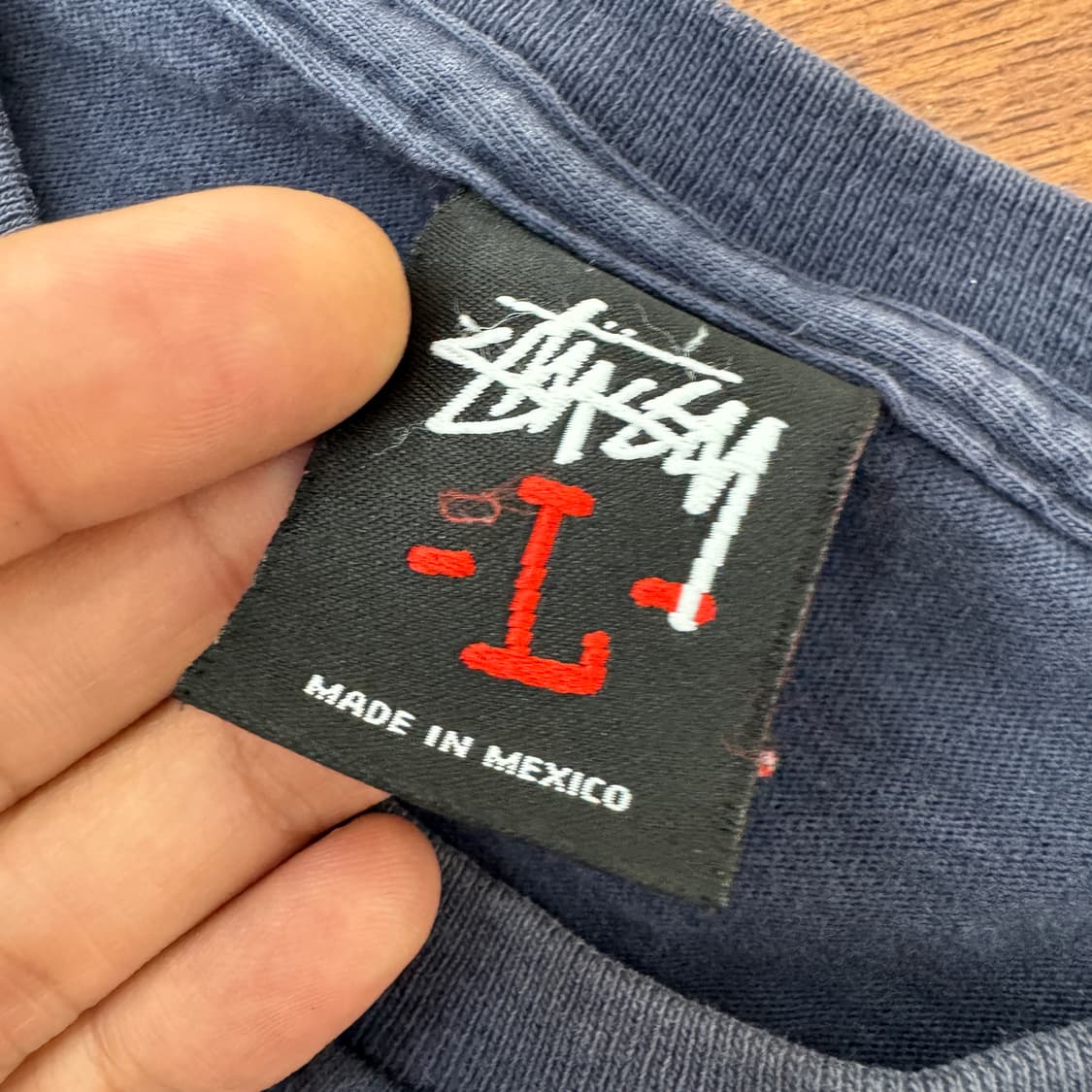 L Stussy 스투시 00s ist 인터내셔널 로고 반팔 티셔츠  상품이미지7