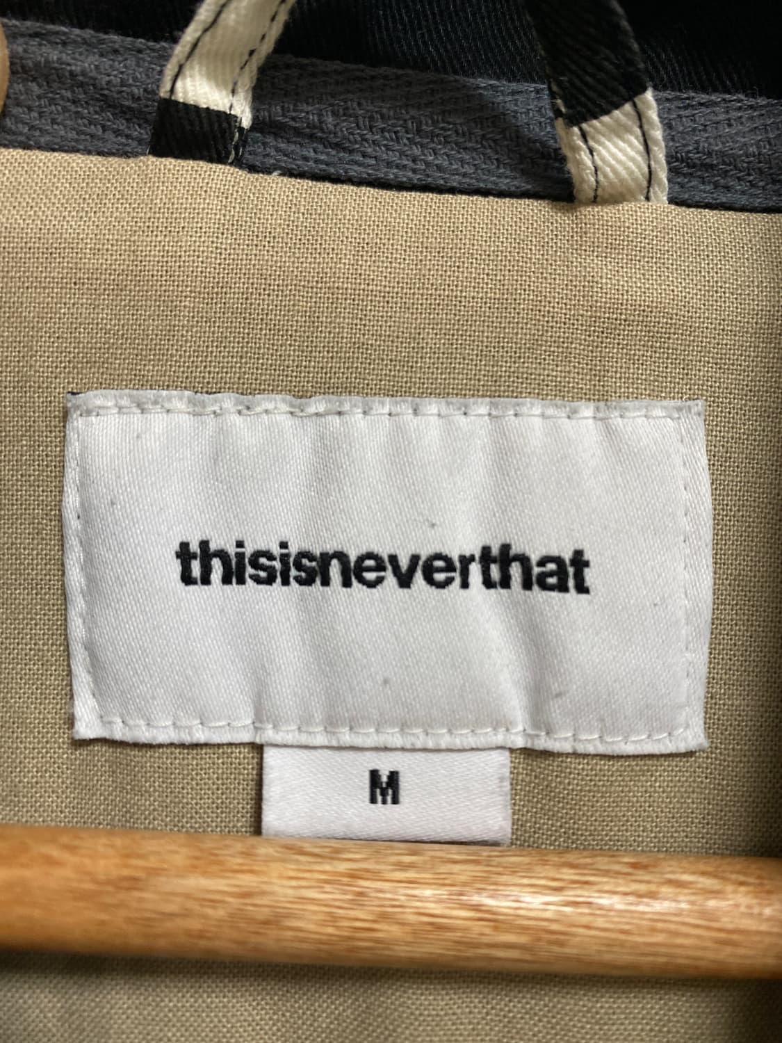 디스이스네버뎃 체커 코튼 자켓  상품이미지7