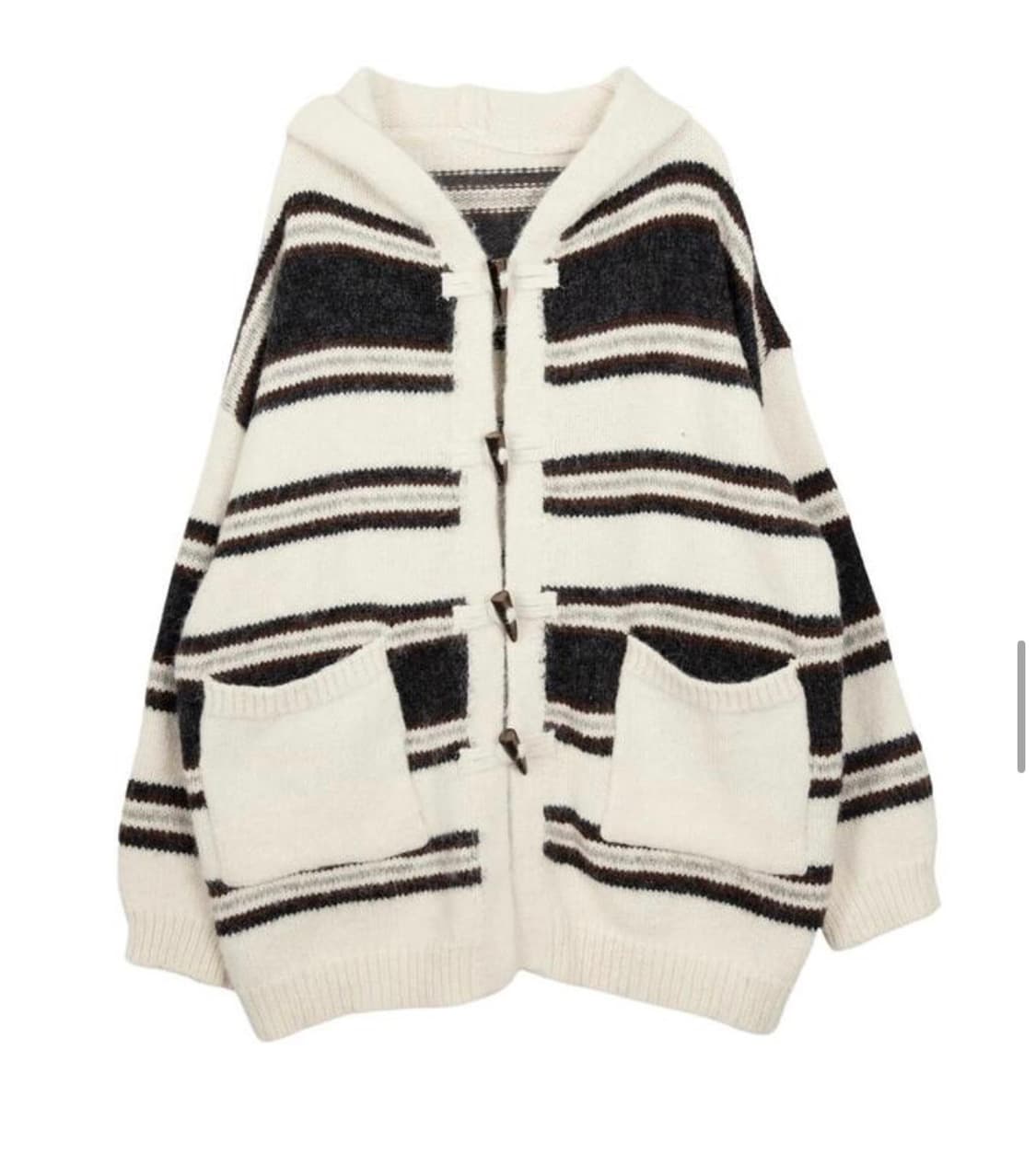 릿킴 빈티지 토글 가디건 상품이미지2