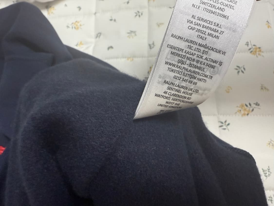 폴로 기모 맨투맨 s  상품이미지4