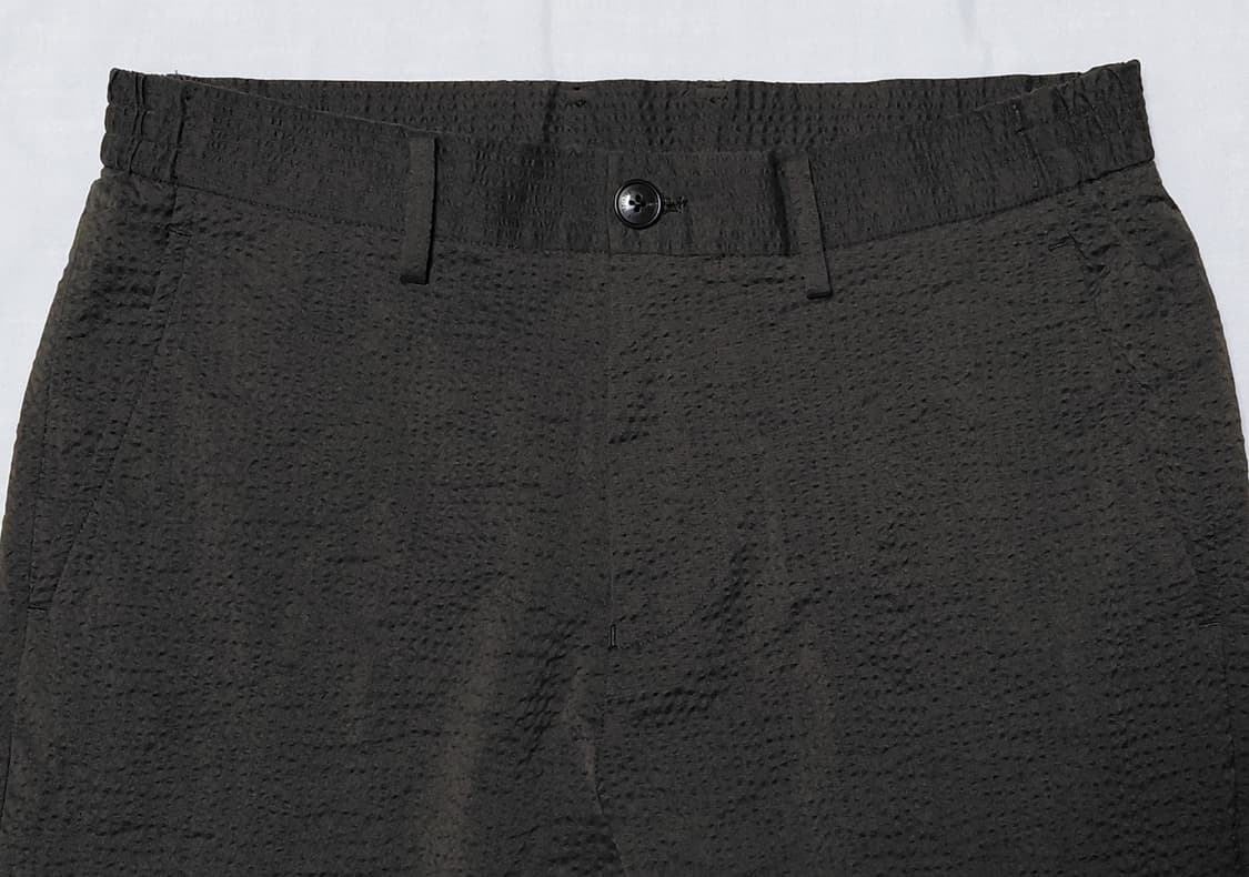 [IV] 1piu1uguale3 일본 하이엔드 울 시어서커 밴딩 팬츠 상품이미지3