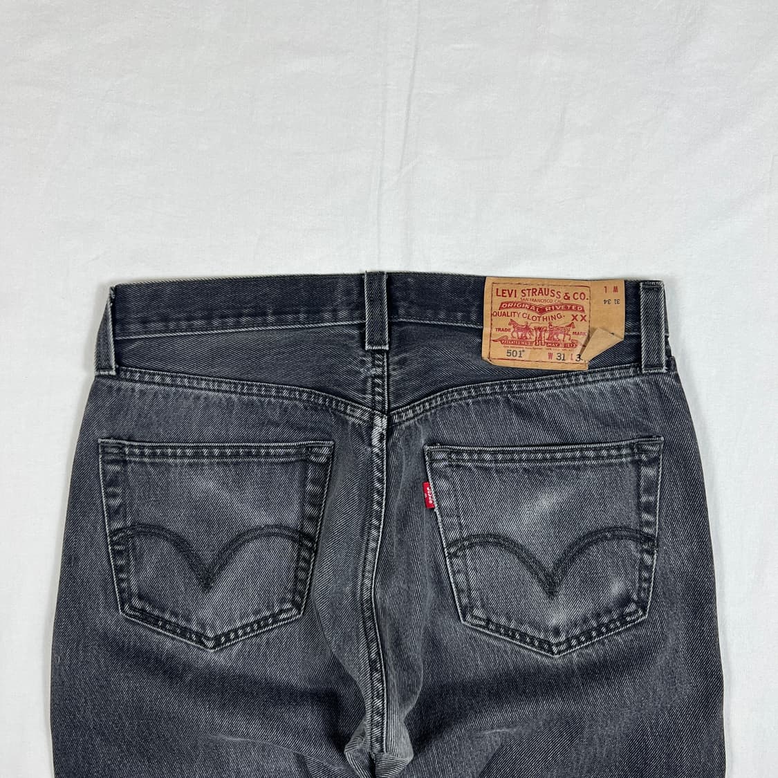 리바이스 levis 501 블랙 데님 청바지 상품이미지7