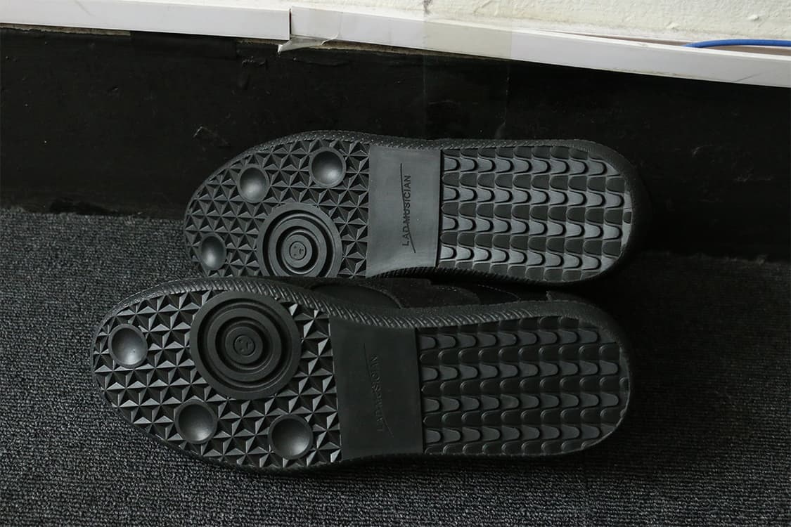 라드 뮤지션 블랙 레더 스니커즈 상품이미지9