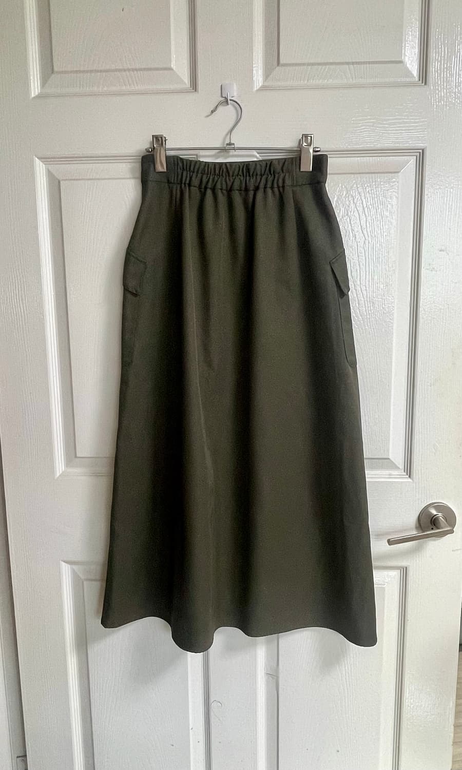 Belt cargo slit skirt 상품이미지2