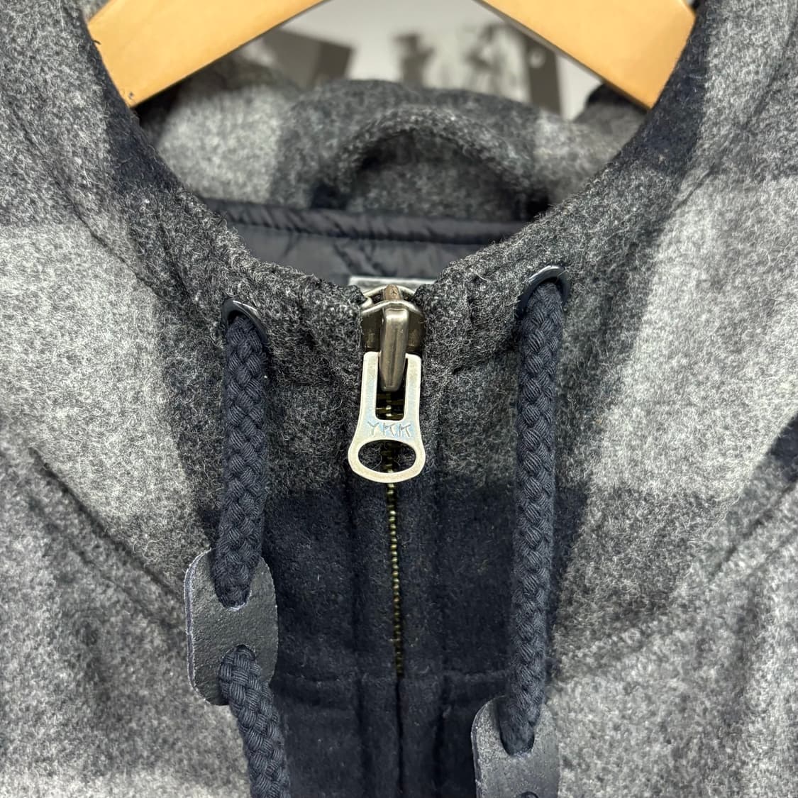 (M) 칼하트 컬트 포켓 디테일 하프 모직 코트 상품이미지4