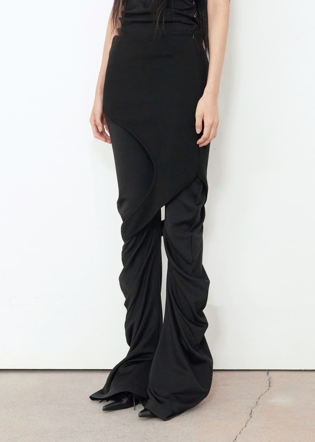 보헤미안서울 DEEP HOLE LAYERED SKIRT 상품이미지3