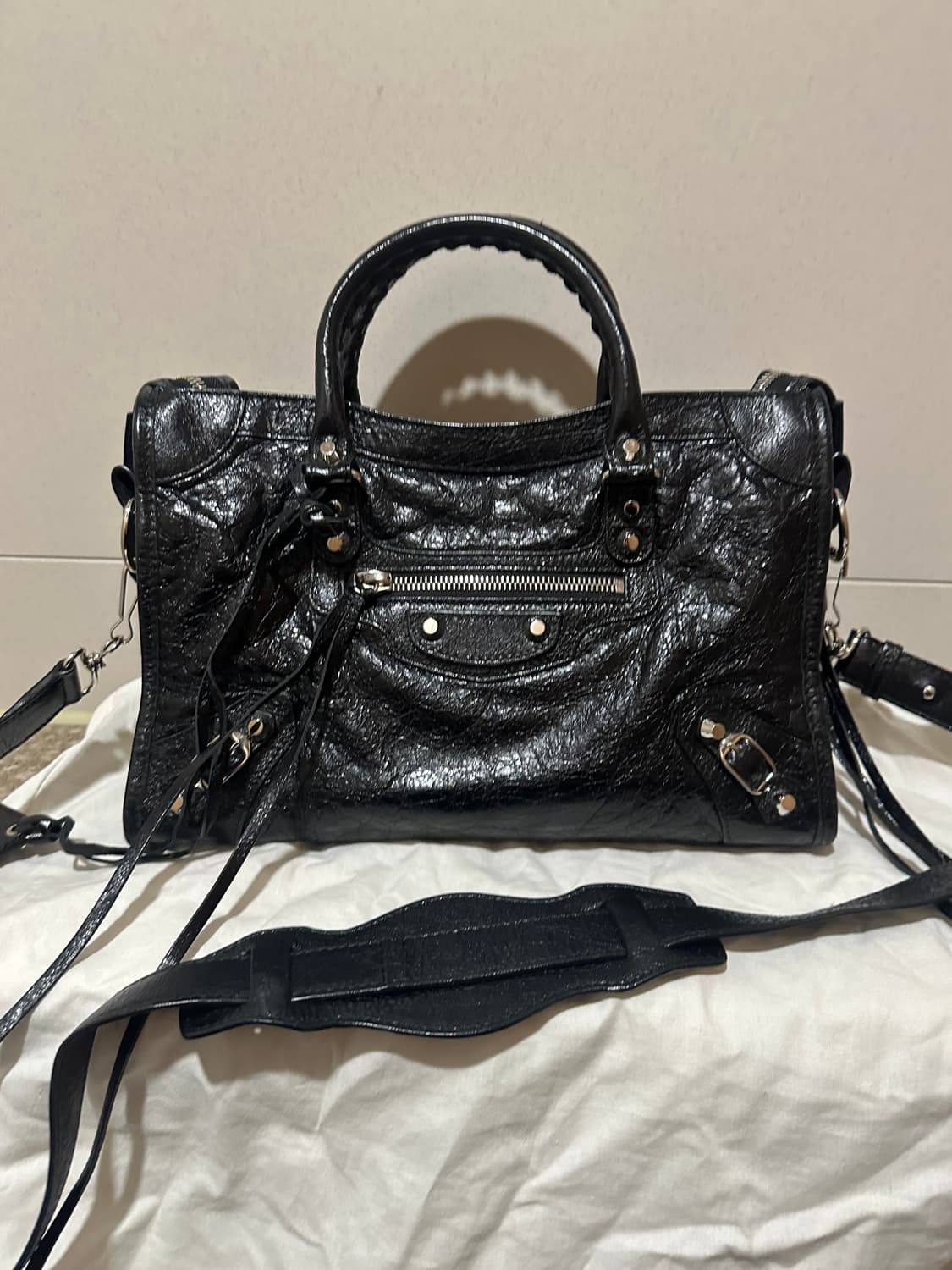 [A+ 정품] 발렌시아가 시티 모터백 스몰 상품이미지1