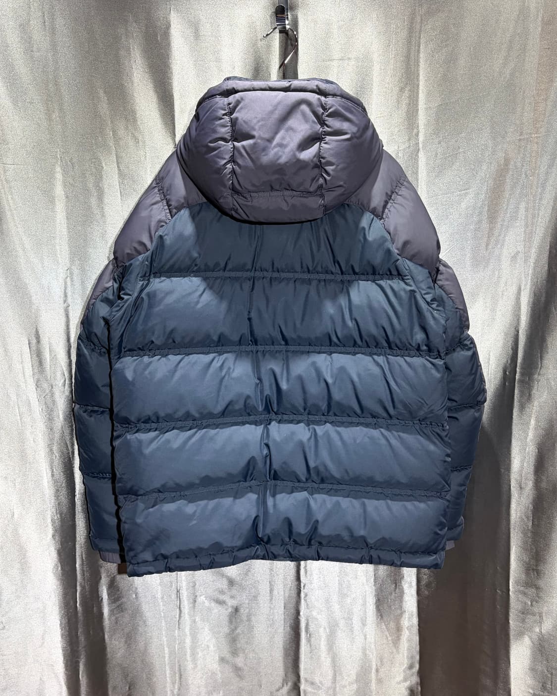 M 나이키 스펠링 스우시 다크네이비 후디 패딩 상품이미지3