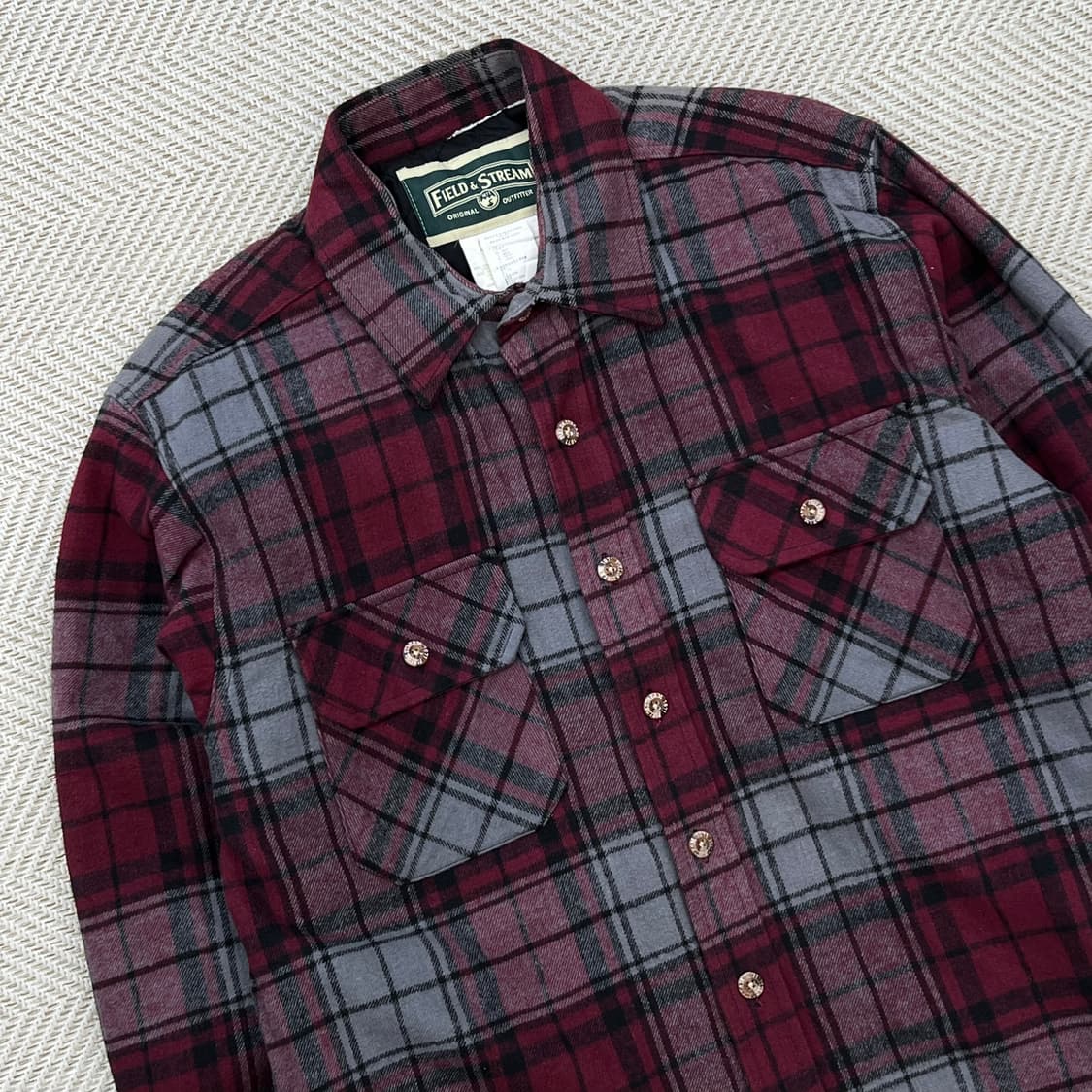 필드앤스트림 레이어드 셔츠자켓 r2913 상품이미지3