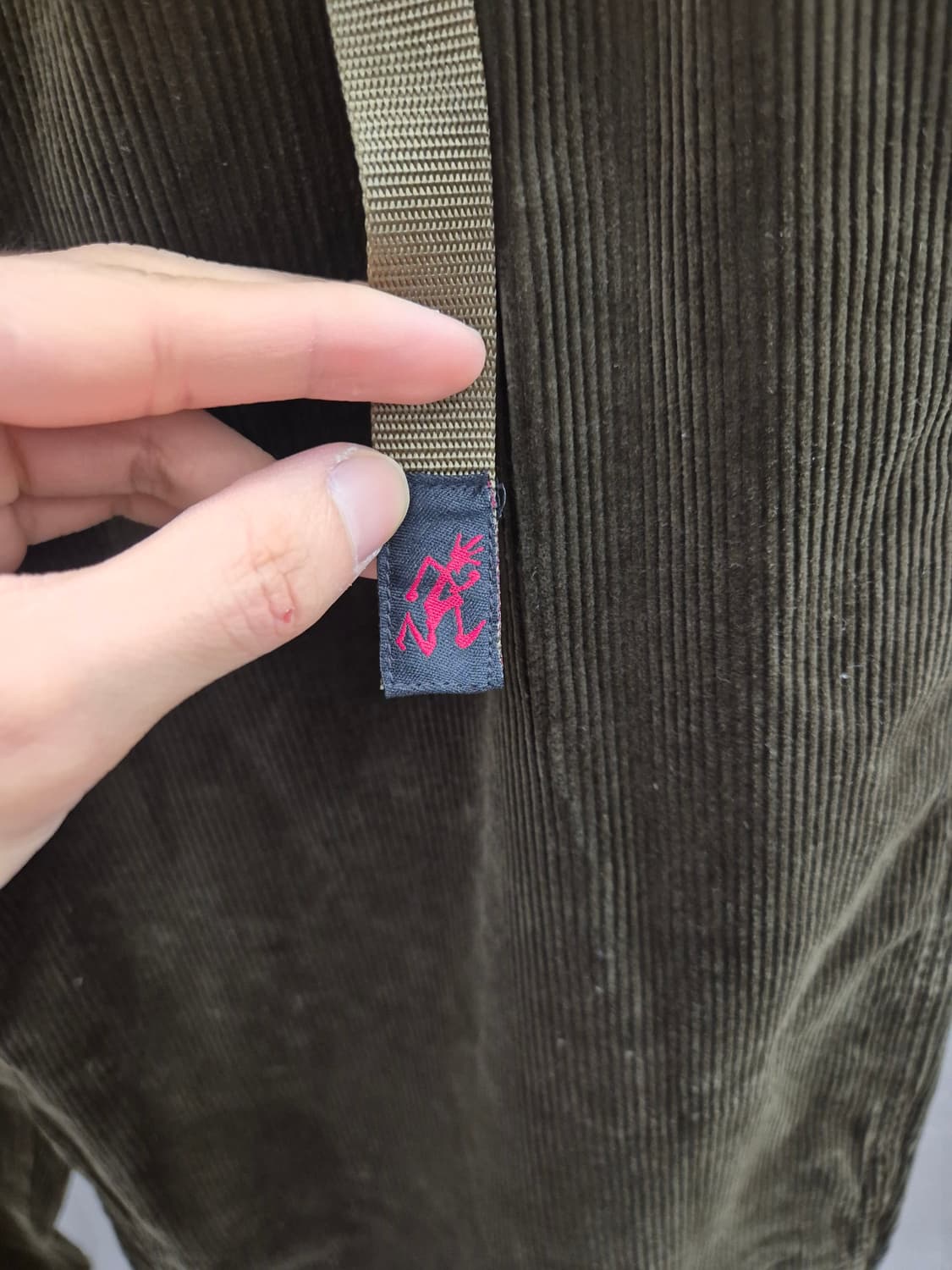 그라미치 코듀로이 팬츠 카키 USA XL 상품이미지6