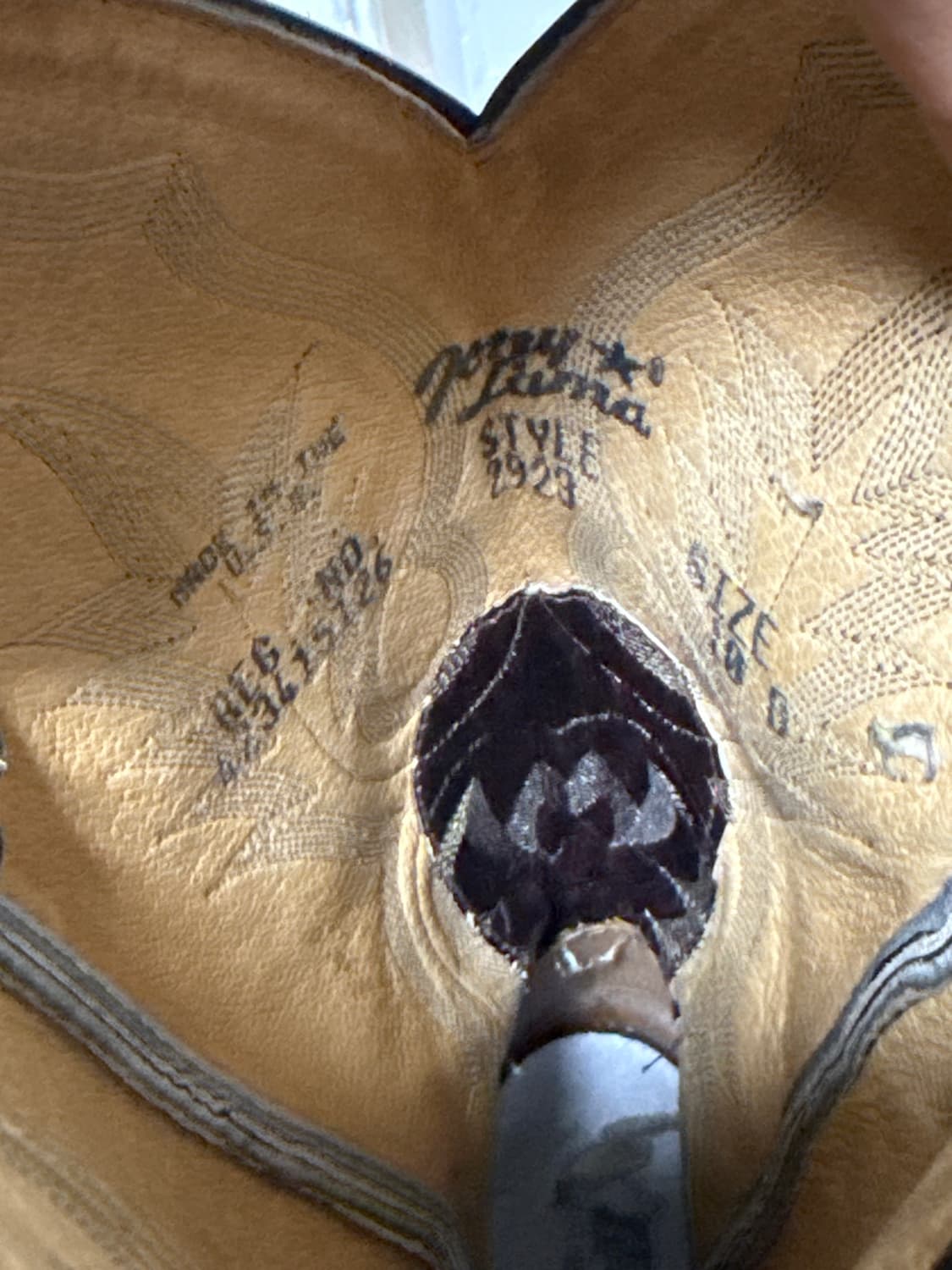 토니라마 메탈찡 웨스턴부츠 상품이미지8